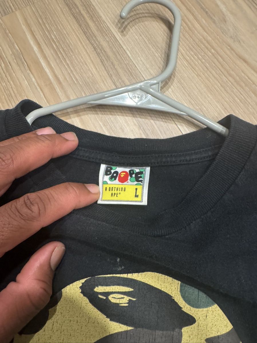 Bape Bape Big Head Camo Tee Size US L / EU 52-54 / 3 - 2 Thumbnail