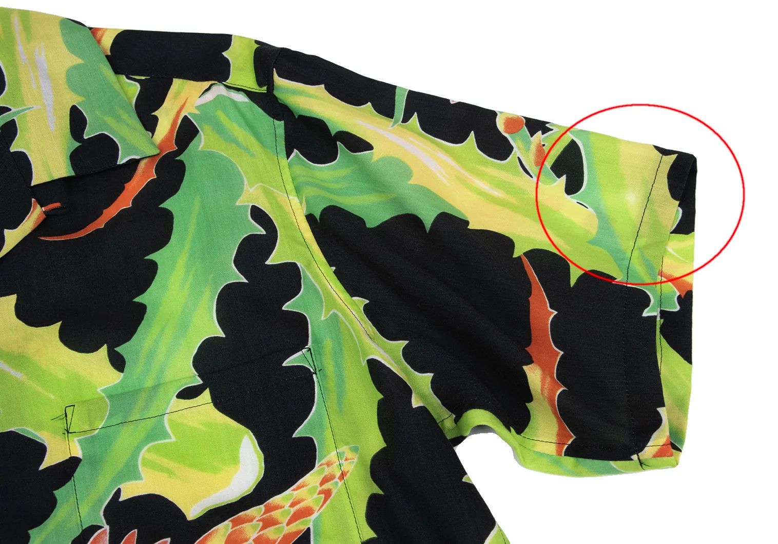 Yohji Yamamoto Yohji Yamamoto Crocodile Aloe Print Aloha Shirt Size US M / EU 48-50 / 2 - 7 Thumbnail