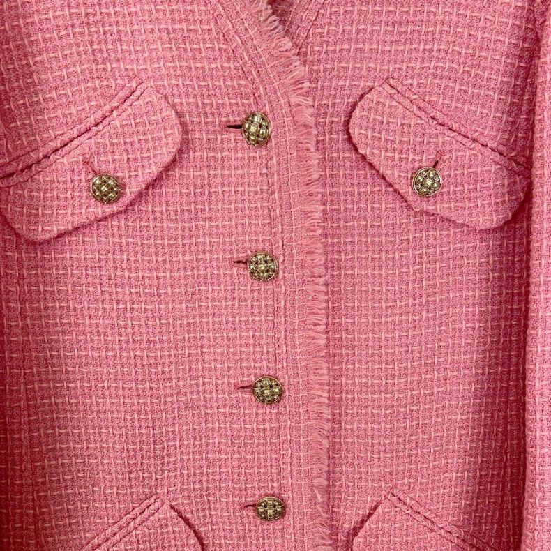 Chanel Chanel Handicraft Workshop Series Pink Twill Tassel Four-p Size XS / US 0-2 / IT 36-38 - 4 Thumbnail