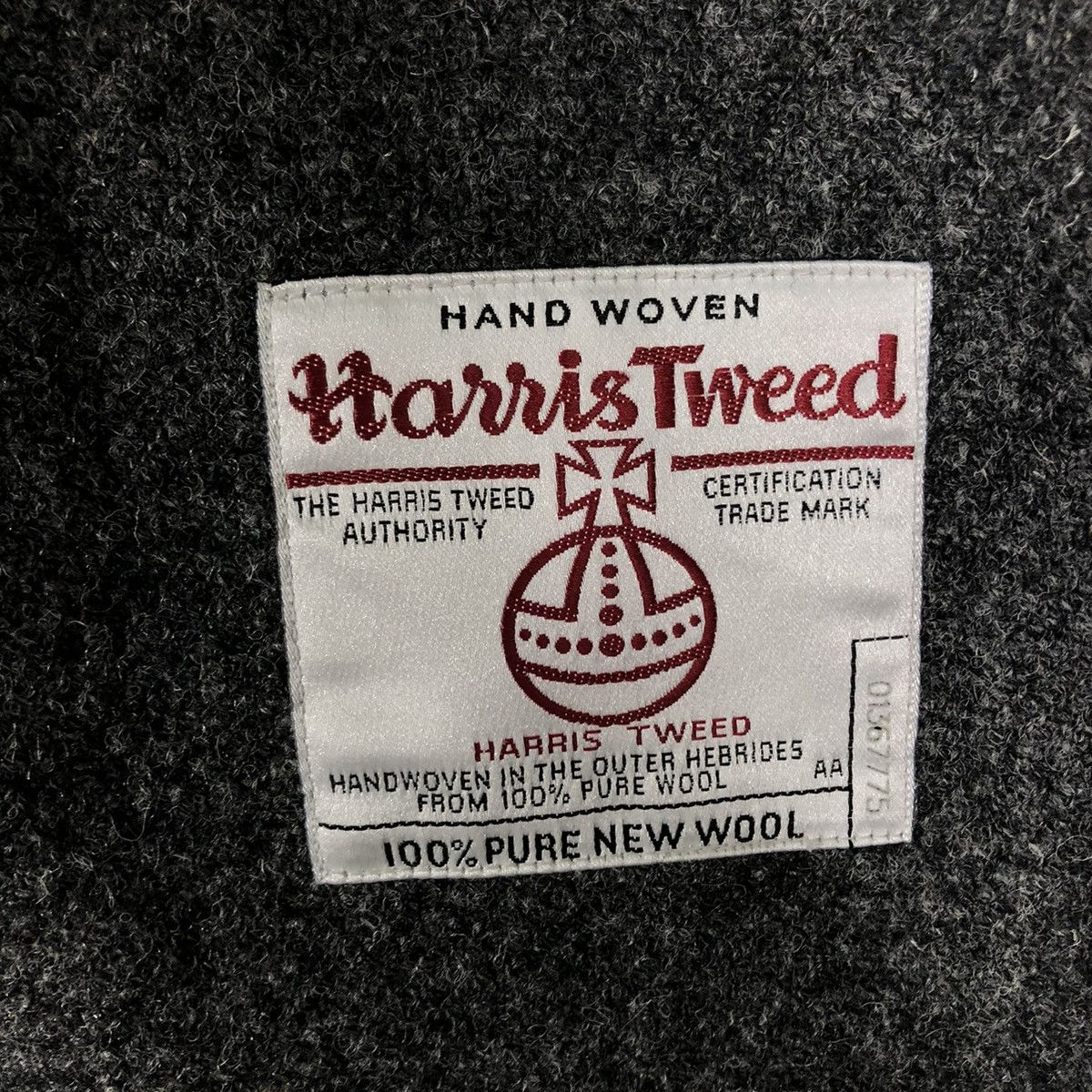 Harris Tweed 🔥VINTAGE WOOL JACKET HAND WOVEN HARRIS TWEED Size US M / EU 48-50 / 2 - 18 Thumbnail