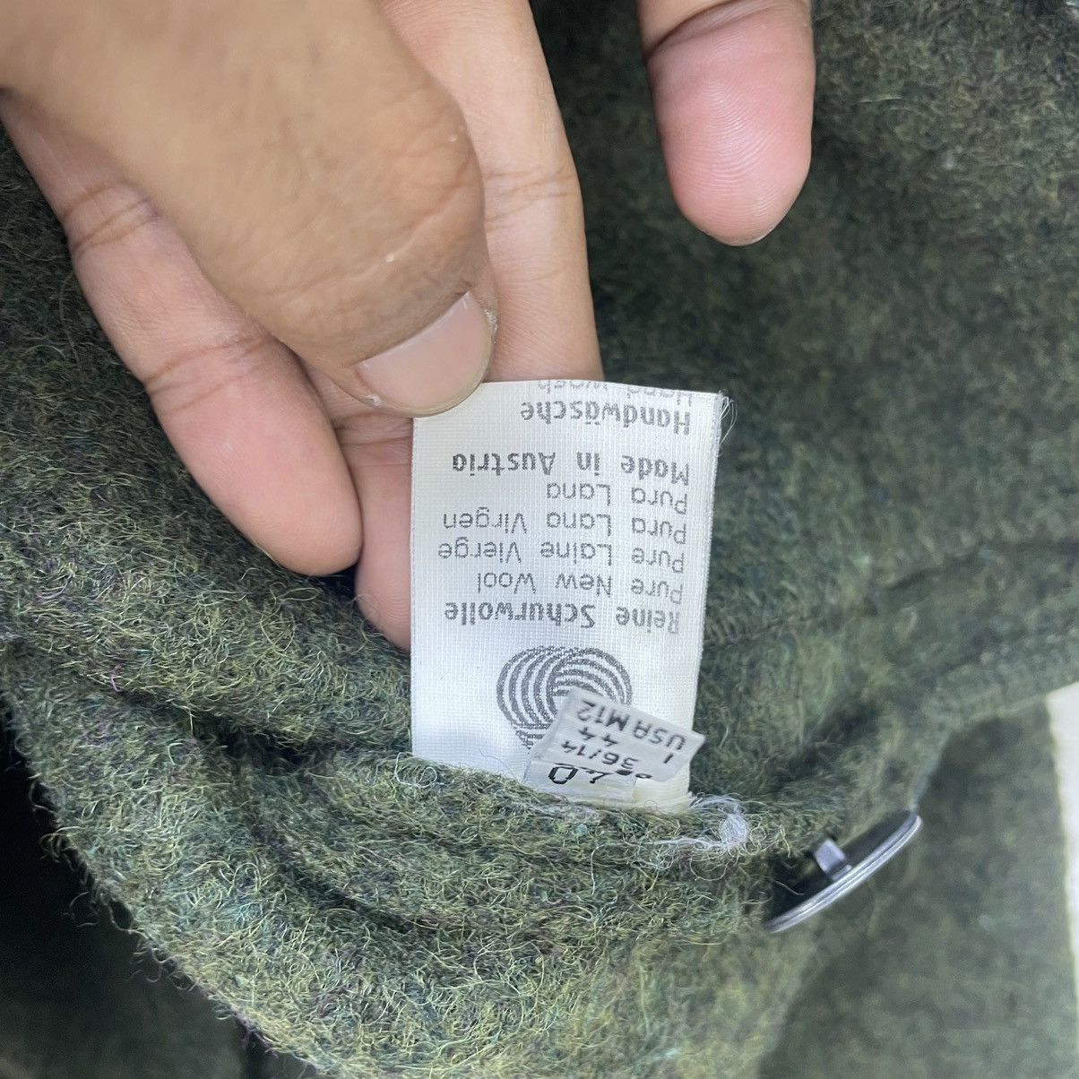 Autumn Cashmere × Designer × GIESSWEIN Rare Giesswein Wool Jacket Size S / US 4 / IT 40 - 5 Thumbnail