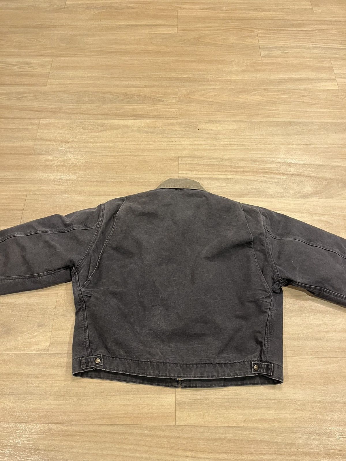 Carhartt Vintage J97 PTL Faded Grey Carhartt Detroit Jacket Size L Size US XXL / EU 58 / 5 - 9 Thumbnail