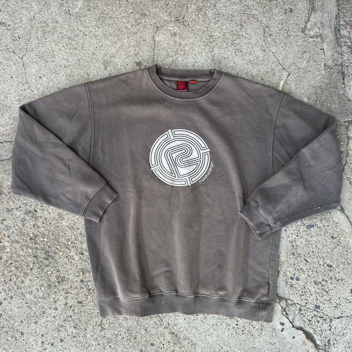 Ecko Unltd. × Vintage Roca Wear Vintage Y2K Hoodie Zip Boxy Spellout Rare Size US L / EU 52-54 / 3 - 1 Thumbnail