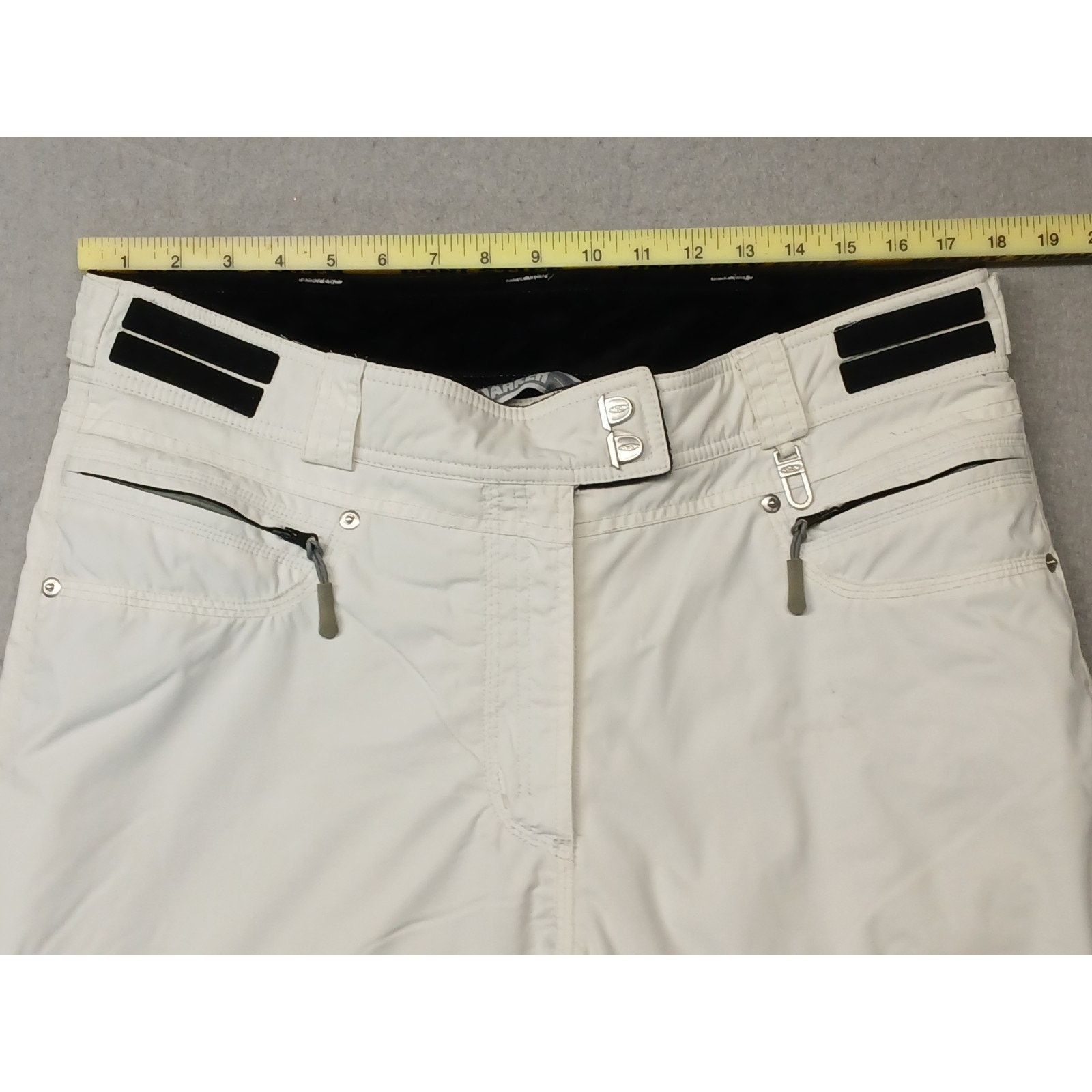Other Marker (14) Women's Eggshell White Nylon Snow/Ski Pants Size 36" / US 14 / IT 50 - 6 Thumbnail