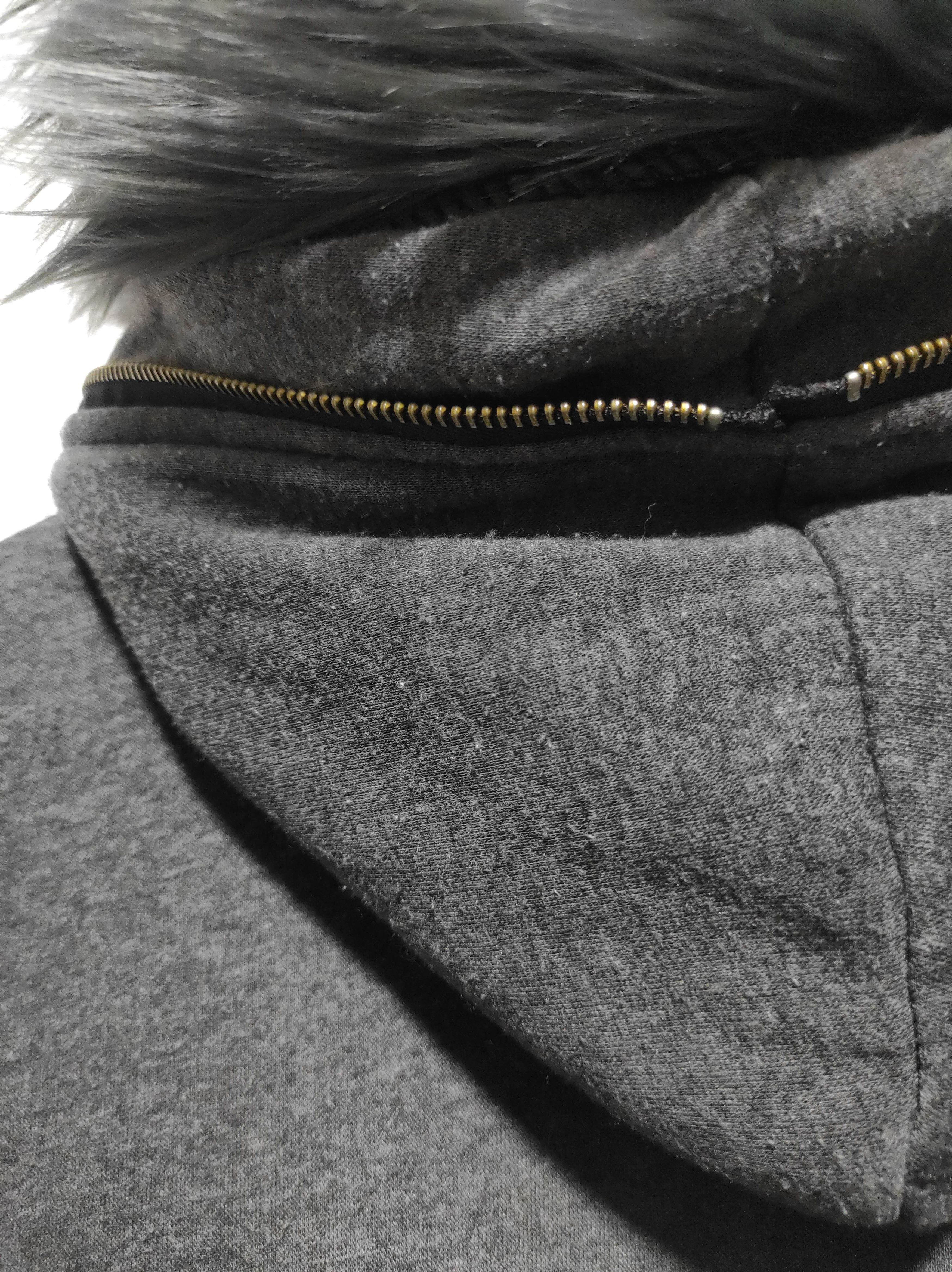Hysteric Glamour Double Layer Grey Fur Hoodie if6was9 LGB style Size US S / EU 44-46 / 1 - 16 Thumbnail