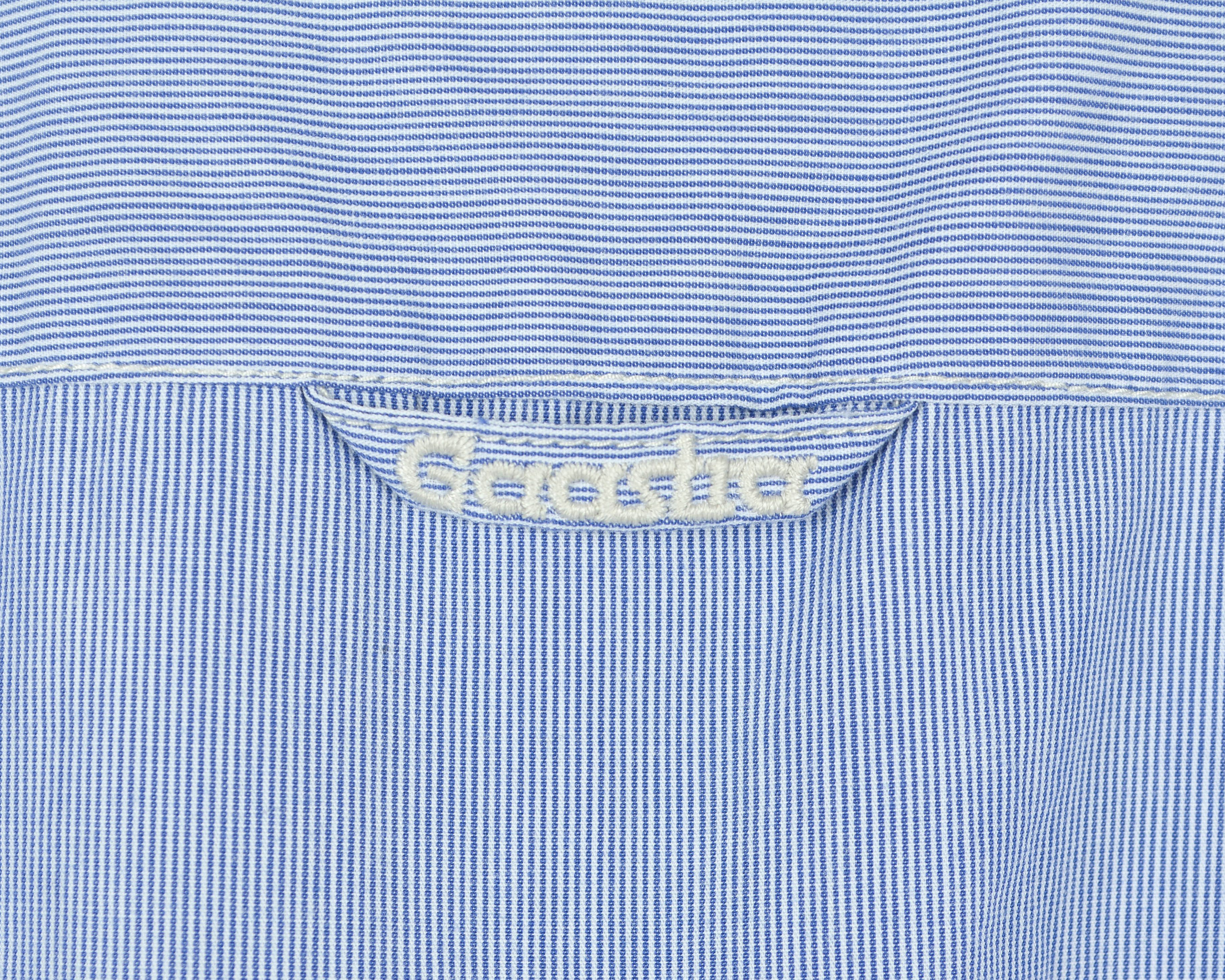 Designer Button Up L Shirt Striped Regatta Long Sleeved Top Size US L / EU 52-54 / 3 - 4 Thumbnail