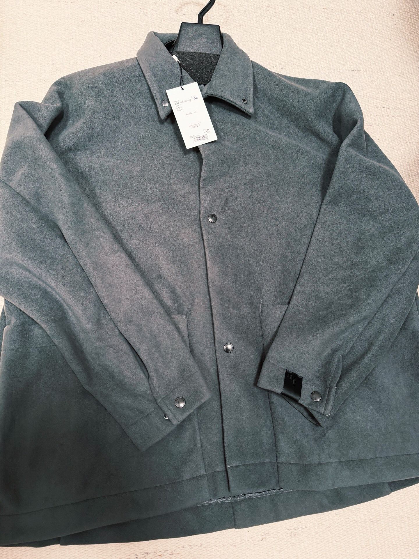 N.Hoolywood minimalist commuting anti-static shirt jacket Size US M / EU 48-50 / 2 - 1 Thumbnail