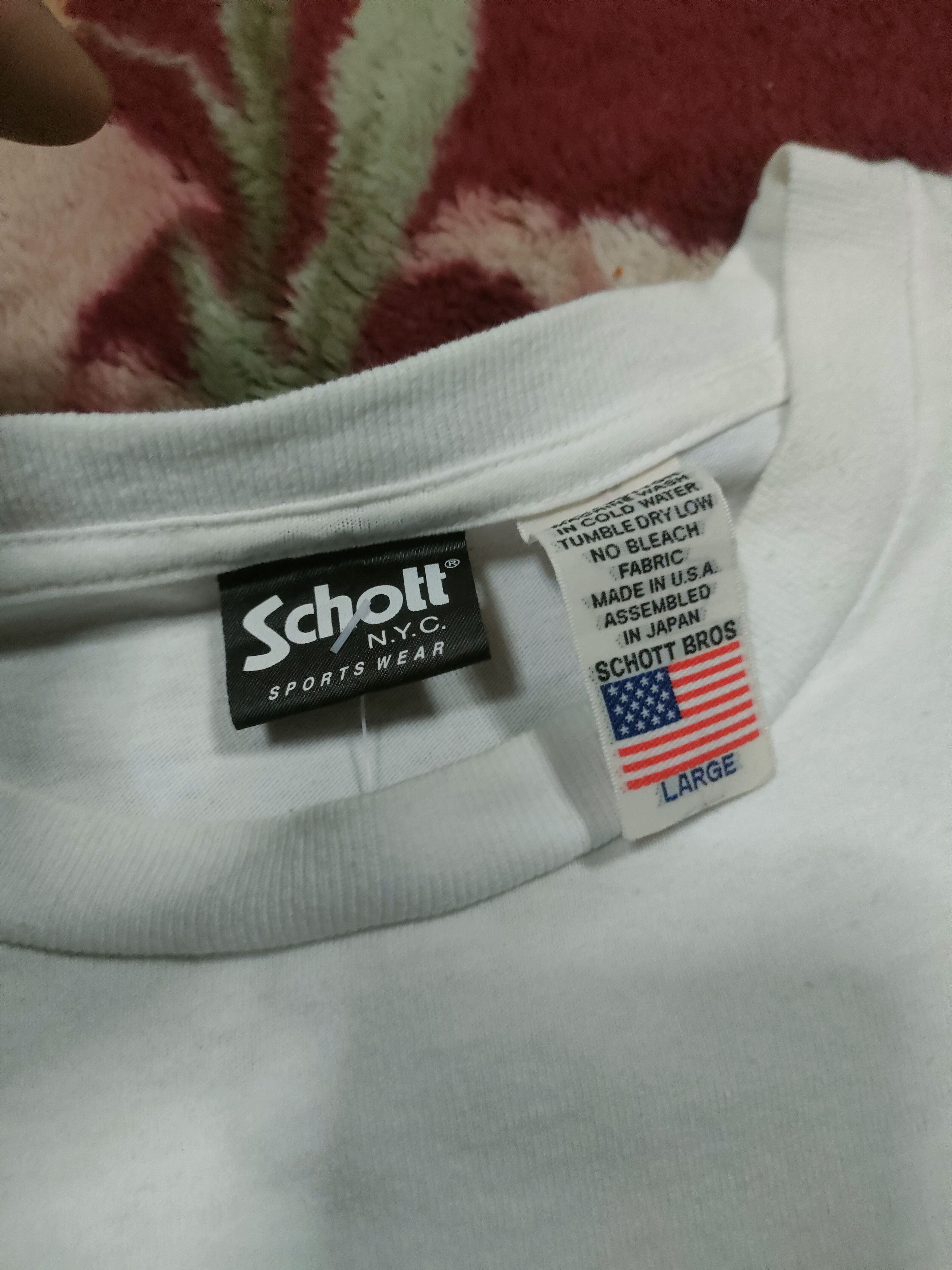Schott Schott N.Y.C Spellout Logo Size US M / EU 48-50 / 2 - 5 Thumbnail