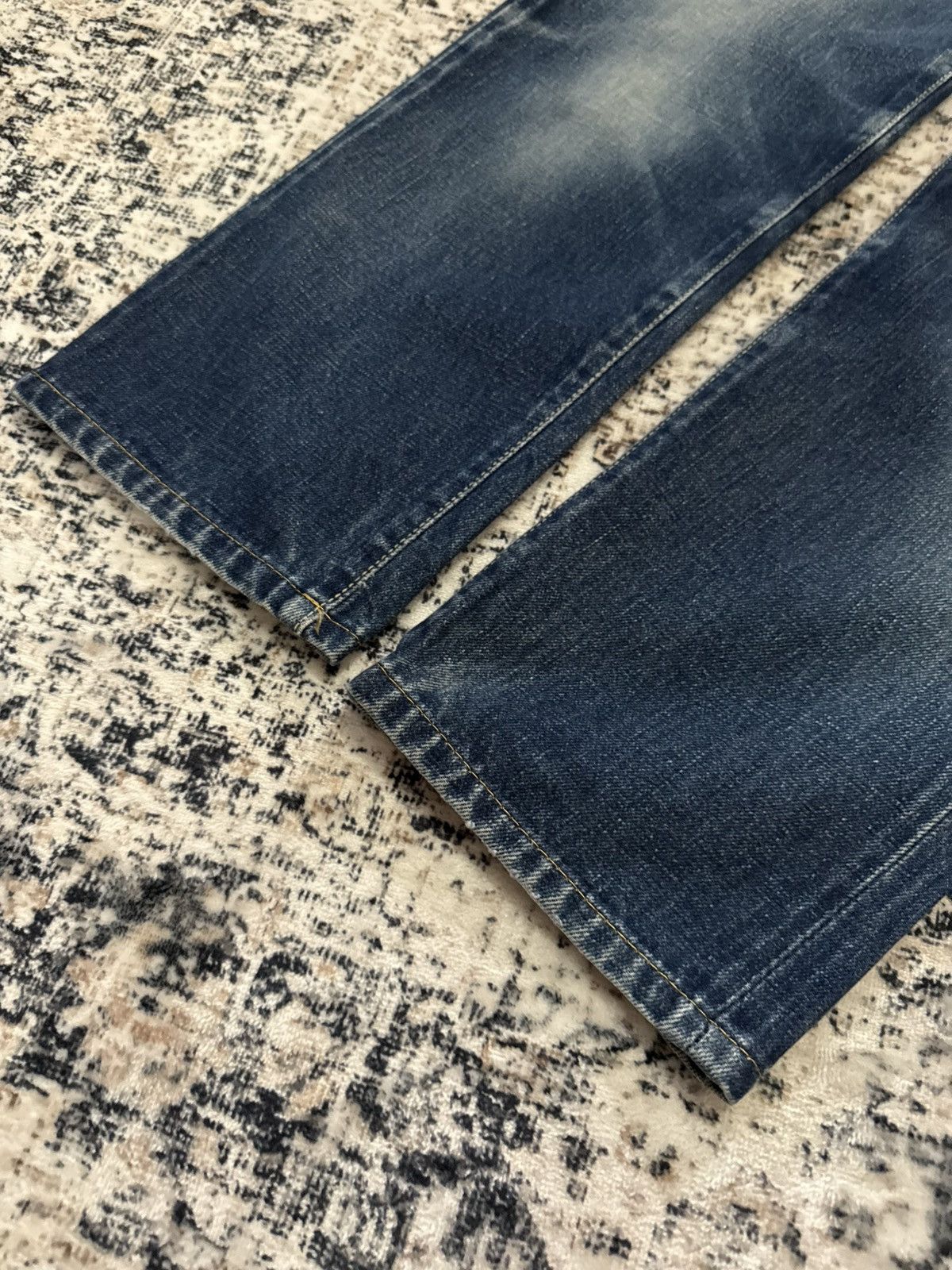 Japanese Brand Blue Blue Japan Indigo Wash Selvedge Redline Jeans Size US 28 / EU 44 - 10 Thumbnail