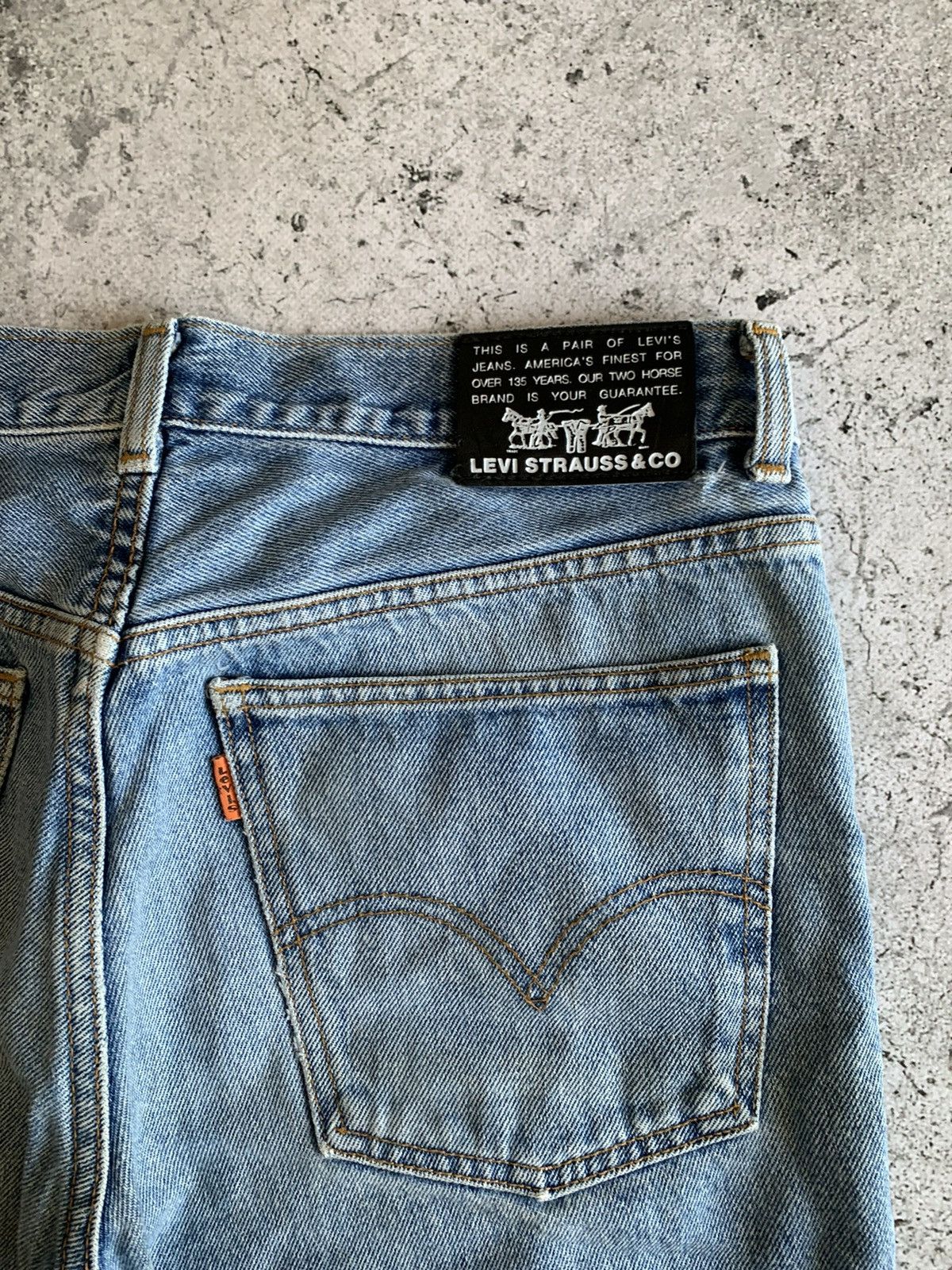 Levi's Vintage Levi’s 643 Perfect Faded Distressed Baggy Pants Y2K Size US 33 - 2 Thumbnail