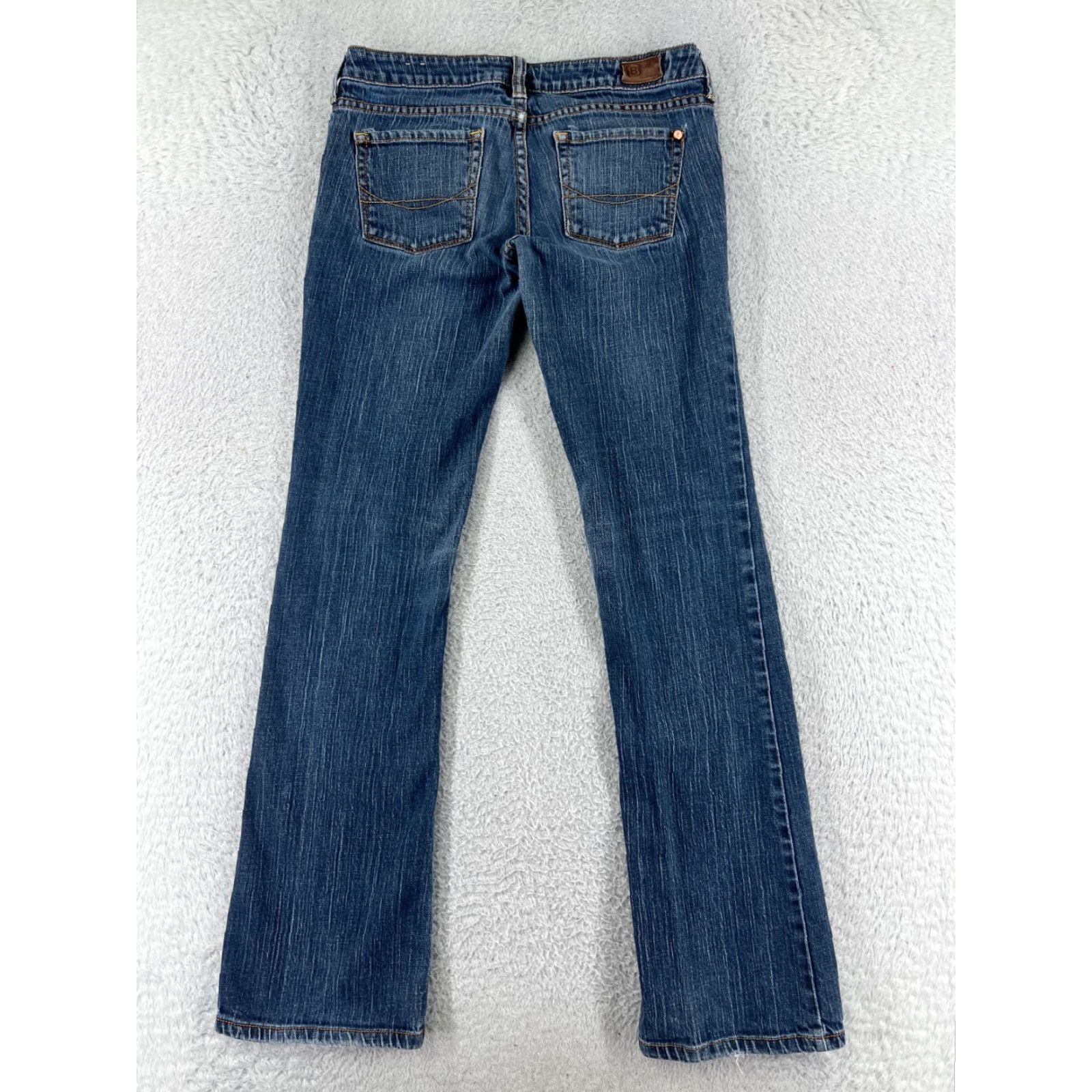 Vintage Bullhead Jeans 3 Blue Denim Laguna Bootcut Cotton Blend Low Rise 26x30 Womens Jeans Size 26" / US 2 / IT 38 - 2 Thumbnail