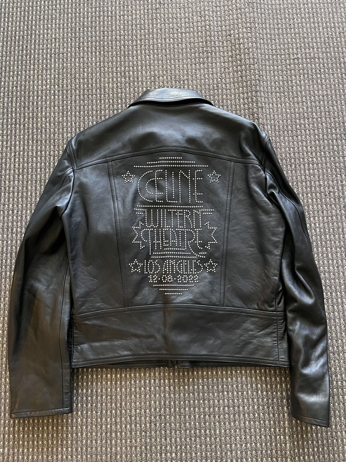 Celine Celine 23AW Limited Edition Leather Jacket Size US S / EU 44-46 / 1 - 1 Thumbnail