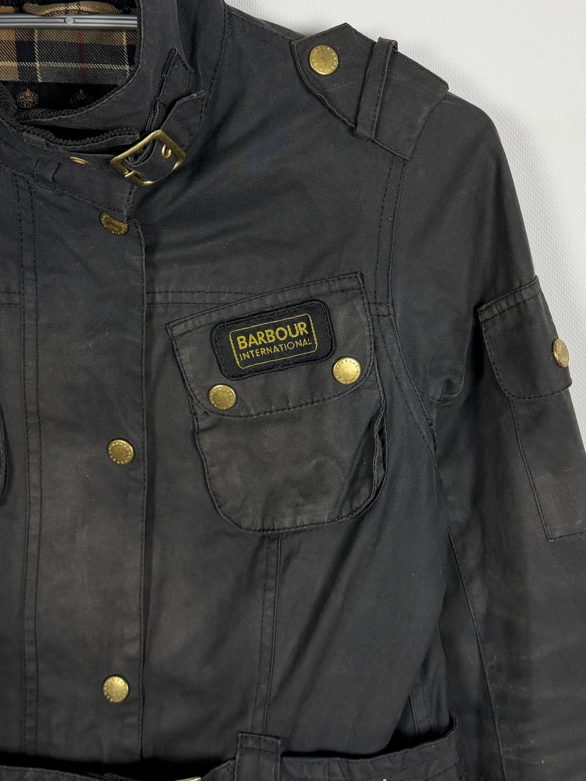 Barbour Barbour Summer Wax International Jacket Waxed Vintage UK 8 Size S / US 4 / IT 40 - 6 Thumbnail