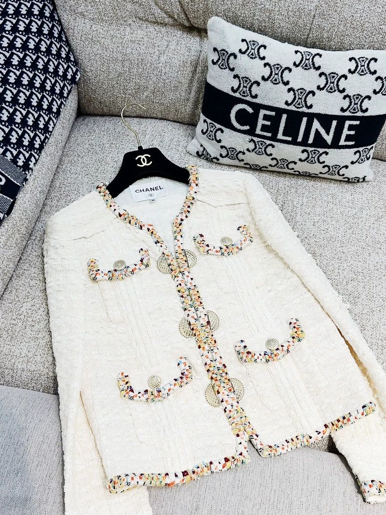 Chanel Chanel Cuba series beige four-pocket colored rolled-edged Size XS / US 0-2 / IT 36-38 - 3 Thumbnail
