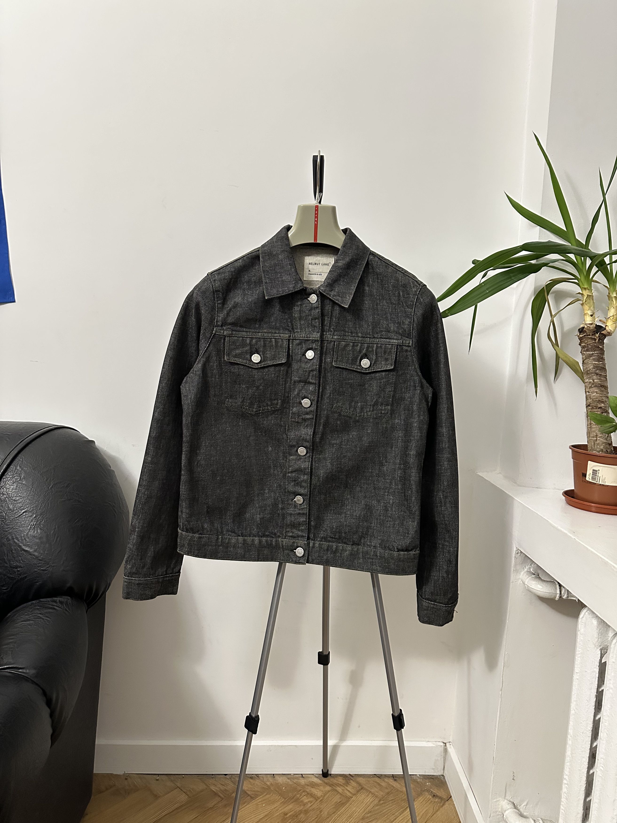 Helmut Lang Helmut Lang 1999 Classic Denim Grey Jacket 44 Made In Italy Size US S / EU 44-46 / 1 - 2 Thumbnail