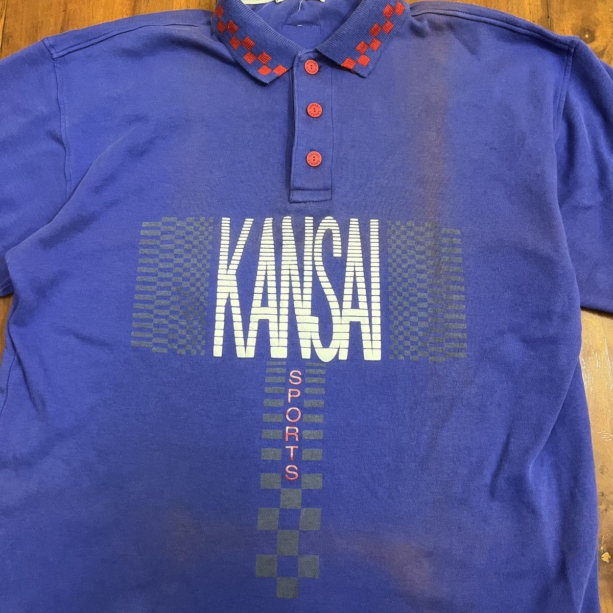 Kansai Yamamoto Vintage Kansai Yamamoto shirt Size US M / EU 48-50 / 2 - 2 Thumbnail