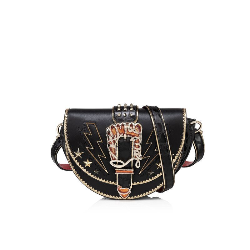 Christian Louboutin oc11z0126 Size: OS/Giddy Crossbody in Black Size ONE SIZE - 1 Thumbnail