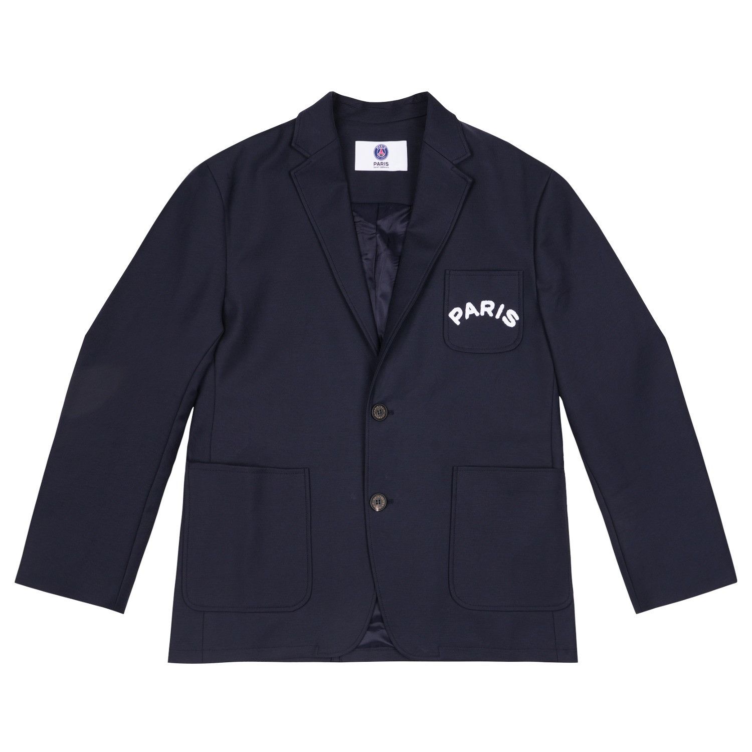 Other PSG Paris Saint-Germain COTTON BLAZER NAVY Size US L / EU 52-54 / 3 - 4 Thumbnail