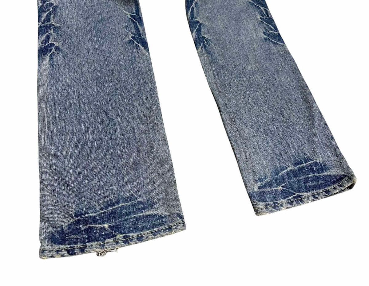 Japanese Brand × Le Grande Bleu (L.G.B.) × Tornado Mart 🔥Sick Y2K PPFM Distressed Boro Patchwork Double Waist Denim Size US 34 / EU 50 - 13 Thumbnail