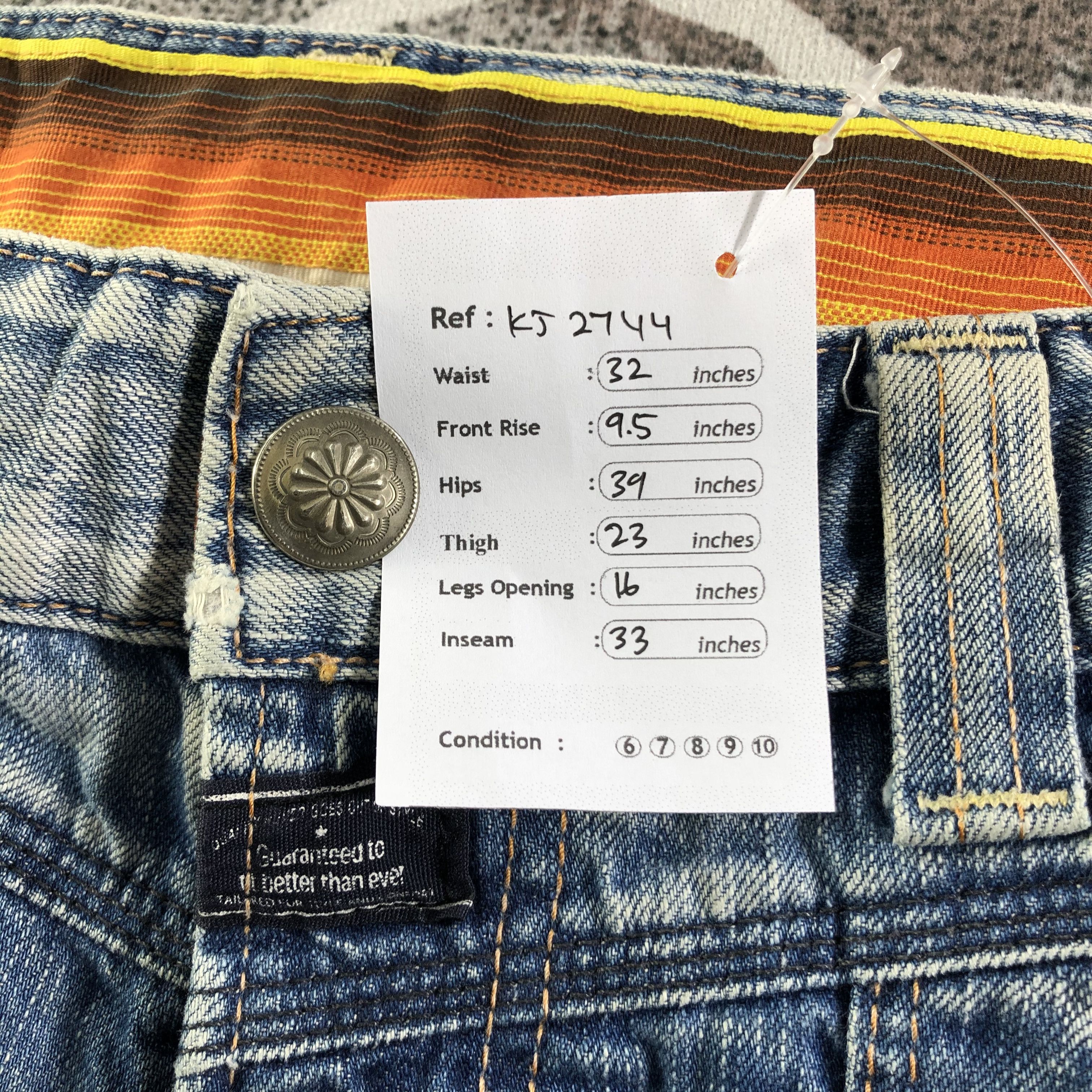 Edwin Vintage Edwin Blue Trip Bush Pants Jeans KJ2744 Size US 30 / EU 46 - 12 Thumbnail