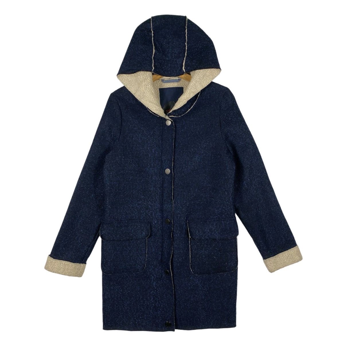 Japanese Brand Spoom Style Project Hoodie Button Jacket Size XS / US 0-2 / IT 36-38 - 1 Thumbnail