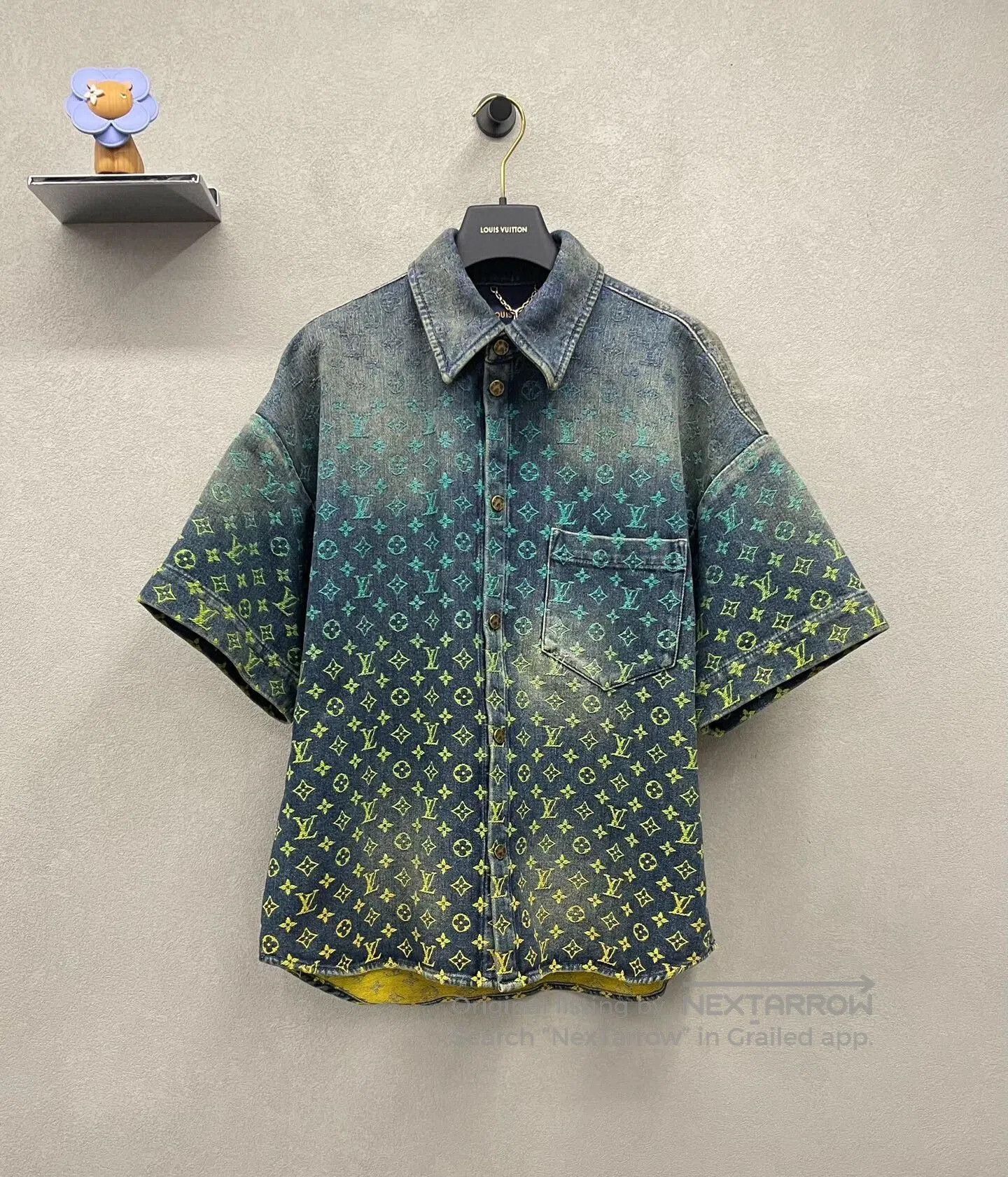 Louis Vuitton lv denim short sleeve shirt size s. Size US S / EU 44-46 / 1 - 1 Thumbnail