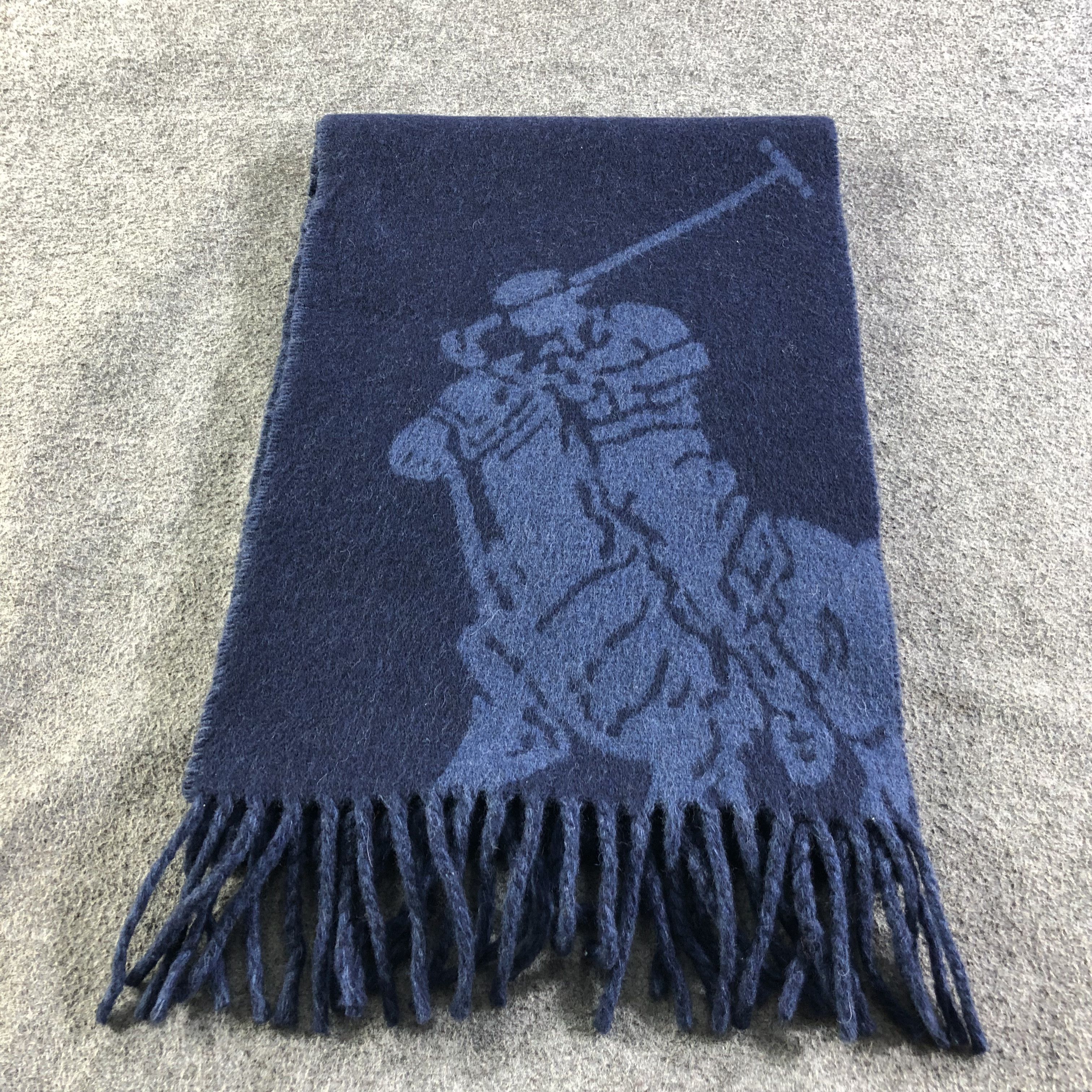 Polo Ralph Lauren Polo Ralph Lauren Big Logo Wool Scarf Muffler V2021 Size ONE SIZE - 3 Thumbnail