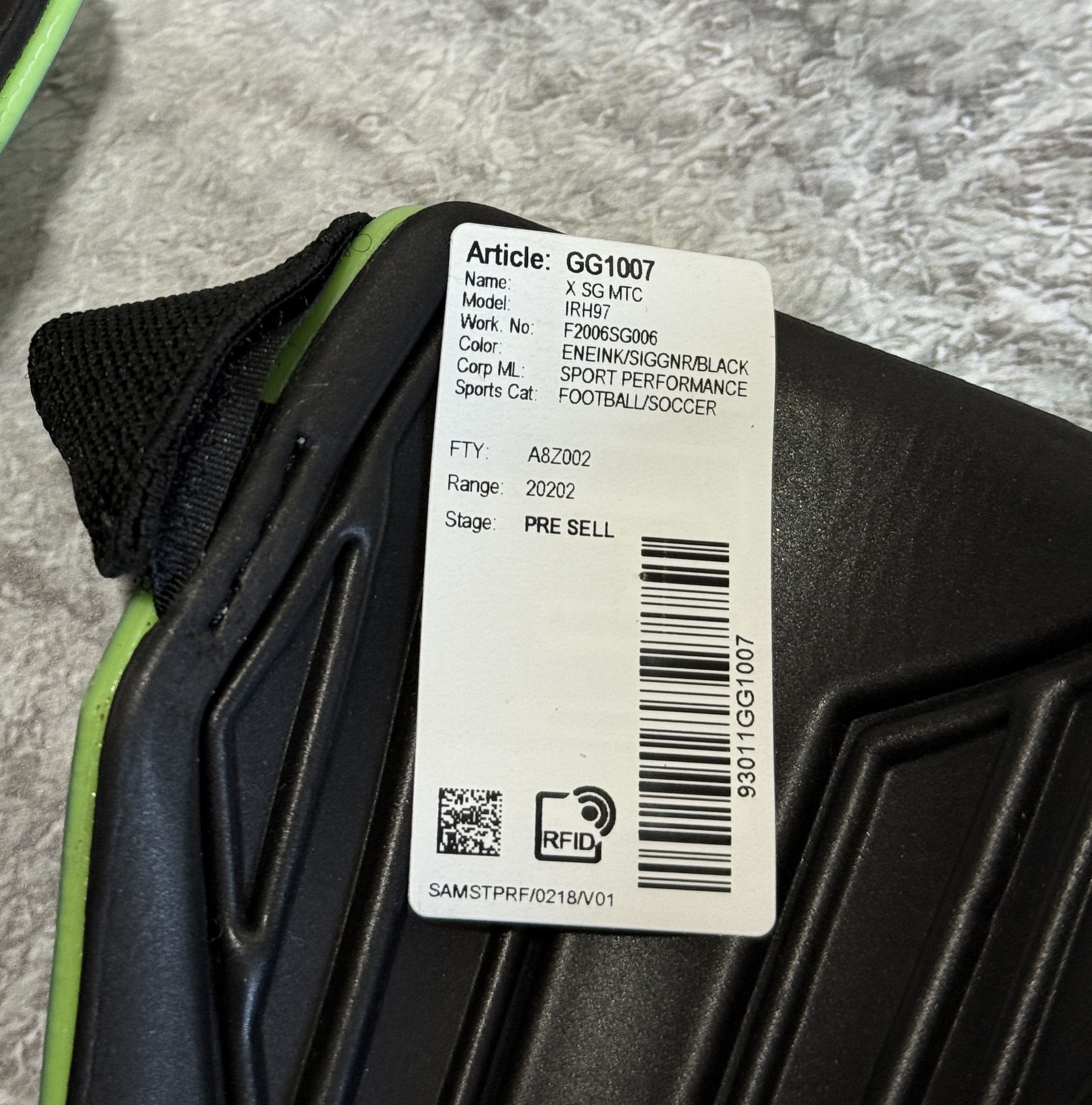 Adidas ADIDAS X MATCH SHIN AND ANKLE PROTECTION GG1007 SIZE M Size ONE SIZE - 8 Thumbnail