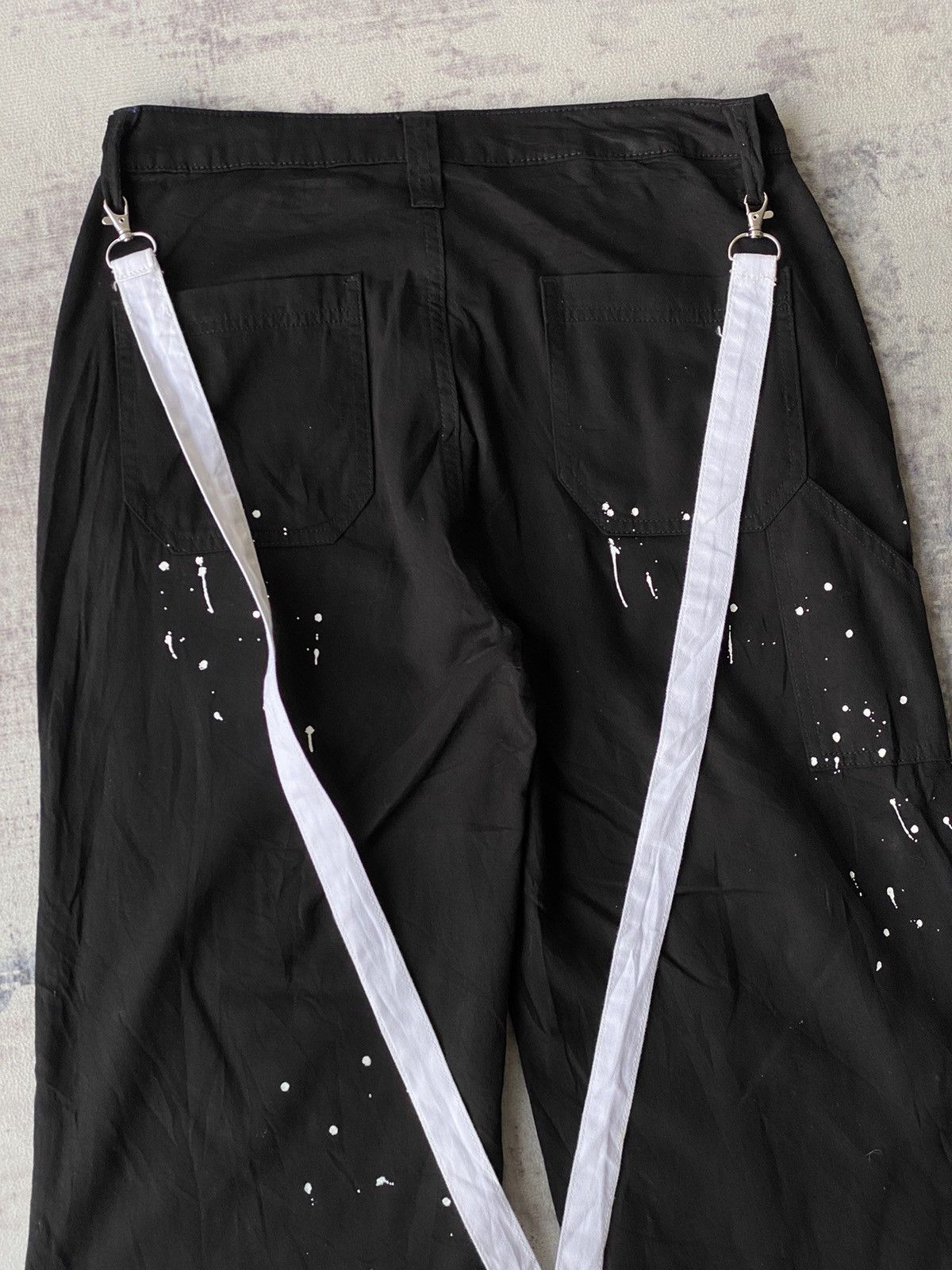 Japanese Brand Vintage Metal Babe Skull Tactical Bondage Riot Punk Pants Size US 29 - 7 Thumbnail