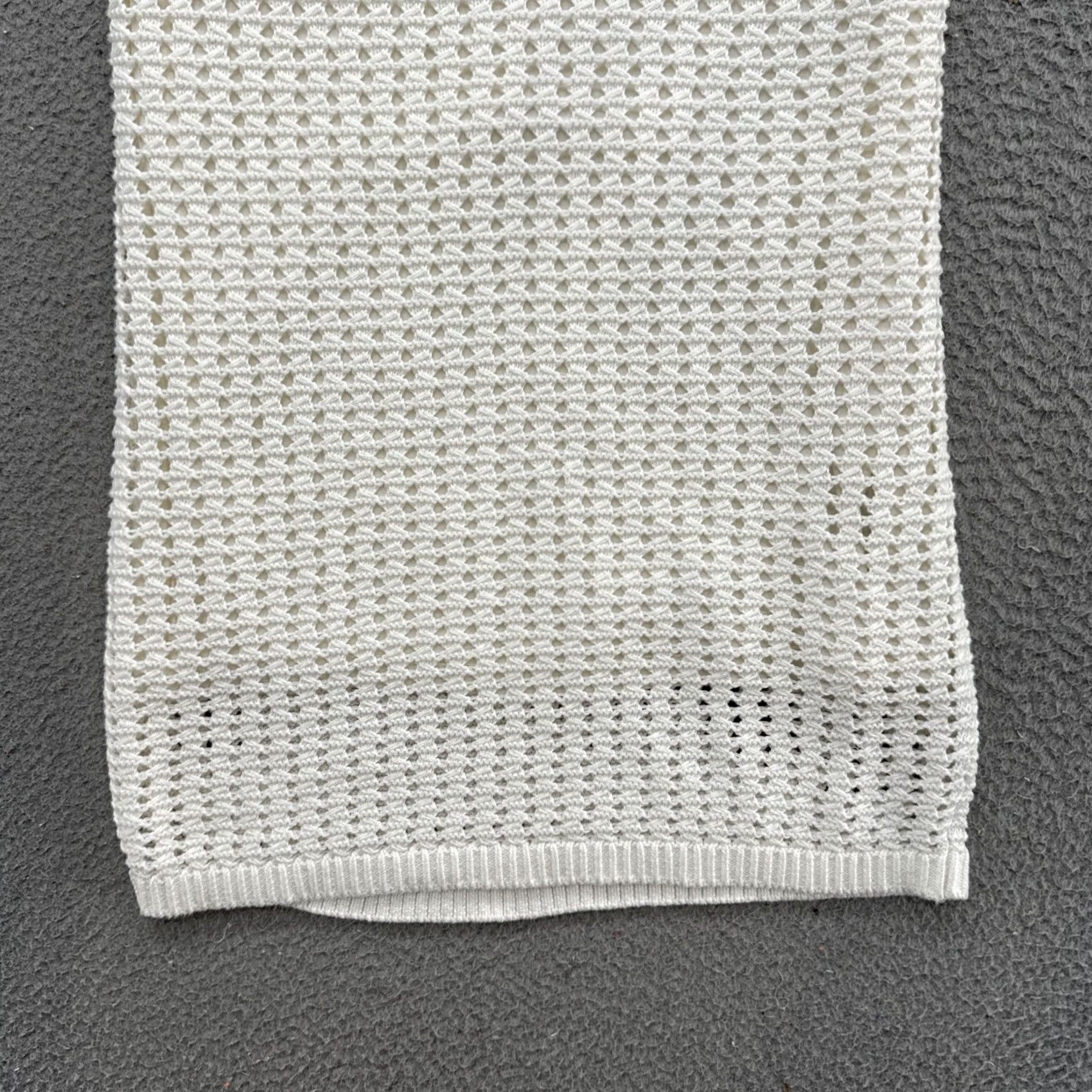 Gap Gap Women's White Loose Knit Sleeveless Lined Dress XS New Size XS / US 0-2 / IT 36-38 - 2 Thumbnail