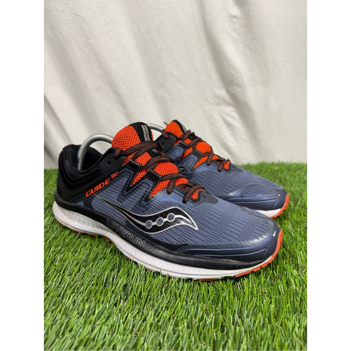 Saucony Saucony Shoes Road Running Blue/Orange Guide ISO Everun S204 Size US 9 / EU 42 - 1 Thumbnail
