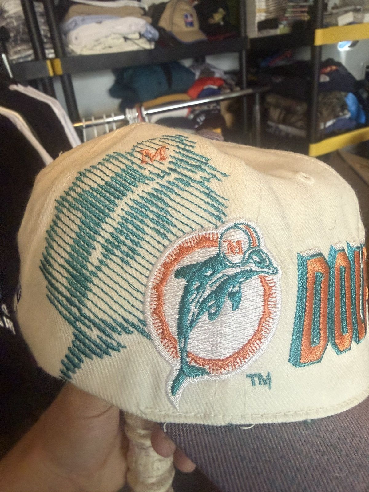 Sports Specialties Miami Dolphins Vintage NFL Sports Specialties SnapBack Hat Size ONE SIZE - 7 Thumbnail