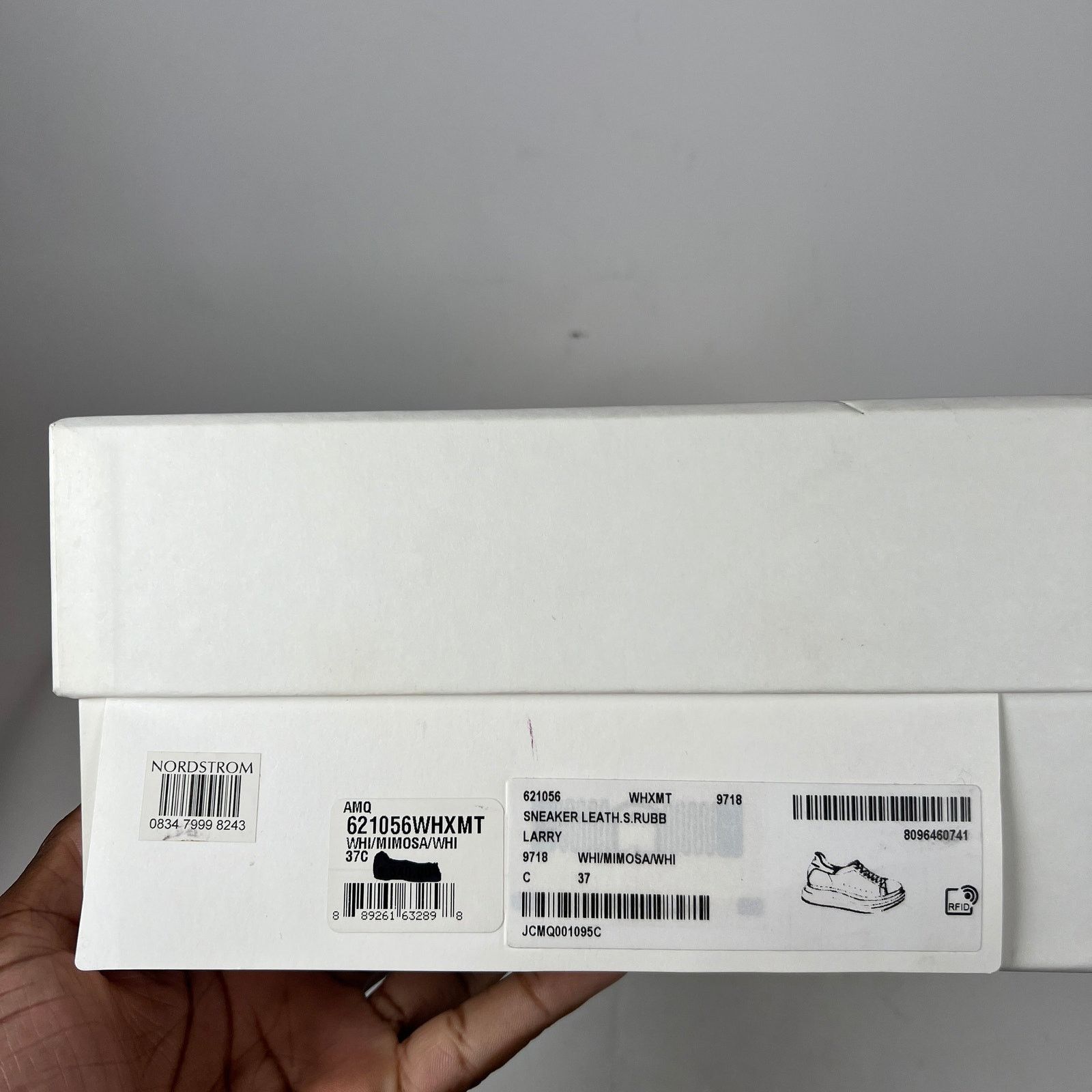 Alexander McQueen Alexander McQueen White/Yellow Sneaker Size 37 Size US 7 / IT 37 - 11 Thumbnail