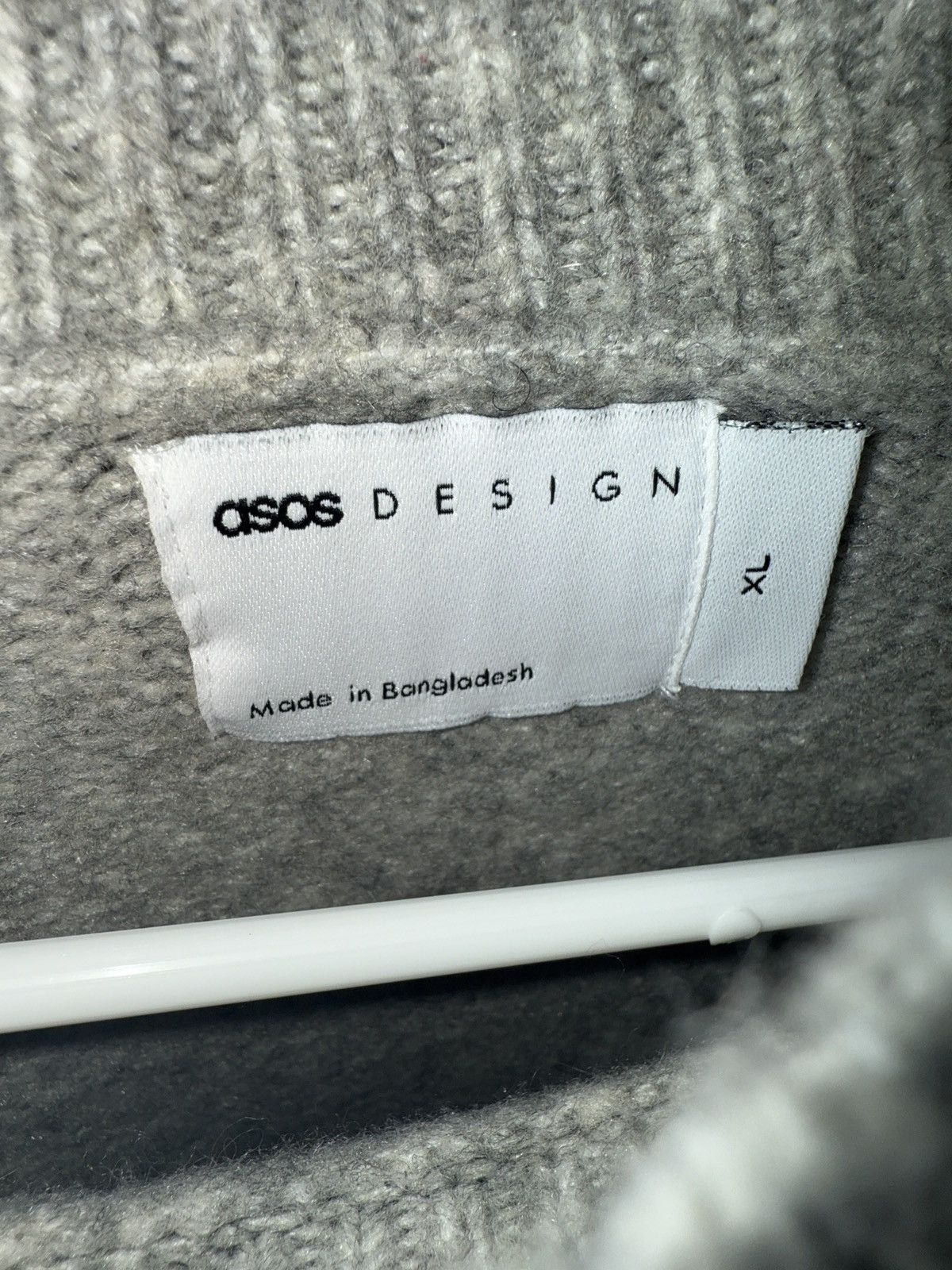 Asos ASOS DESIGN super oversized knitted wool seeater Size US XL / EU 56 / 4 - 2 Thumbnail