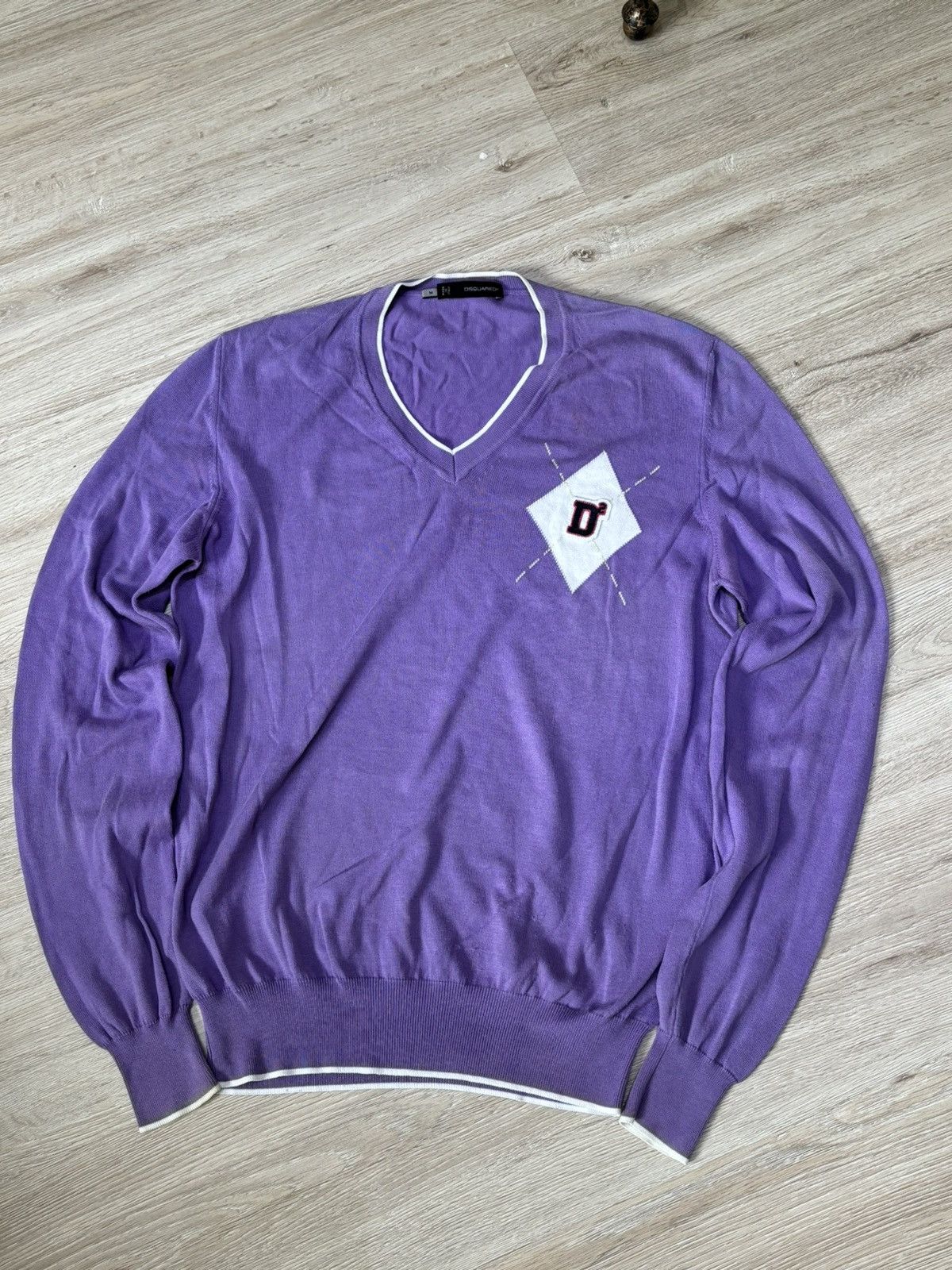 Dsquared2 × Vintage DsQuared2 Luxury Sweater Made In Italy Size US M / EU 48-50 / 2 - 2 Thumbnail