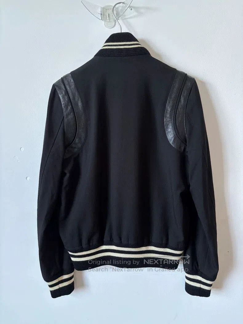 Saint Laurent Paris Saint Laurent Black Baseball Jacket. Size S / US 4 / IT 40 - 3 Thumbnail