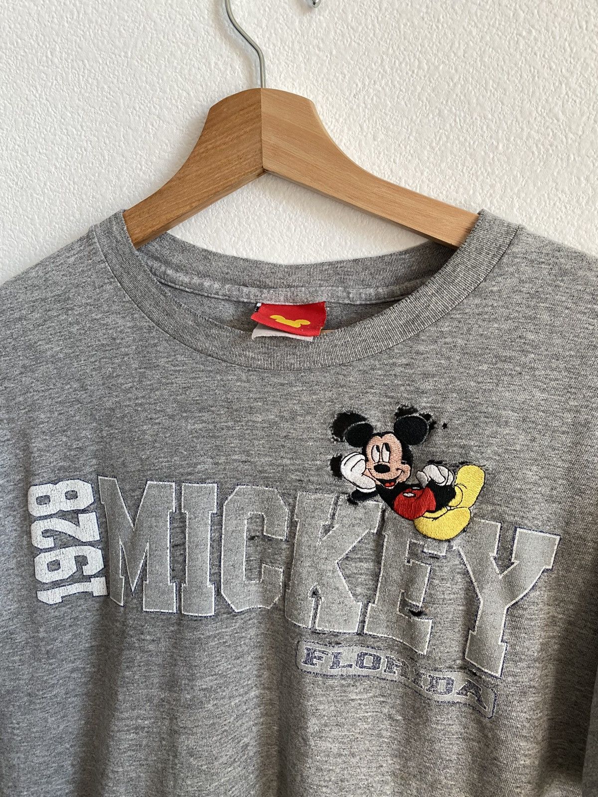 Mickey Unlimited Vintage Mickey Mouse Distressed Tee Size US S / EU 44-46 / 1 - 2 Thumbnail