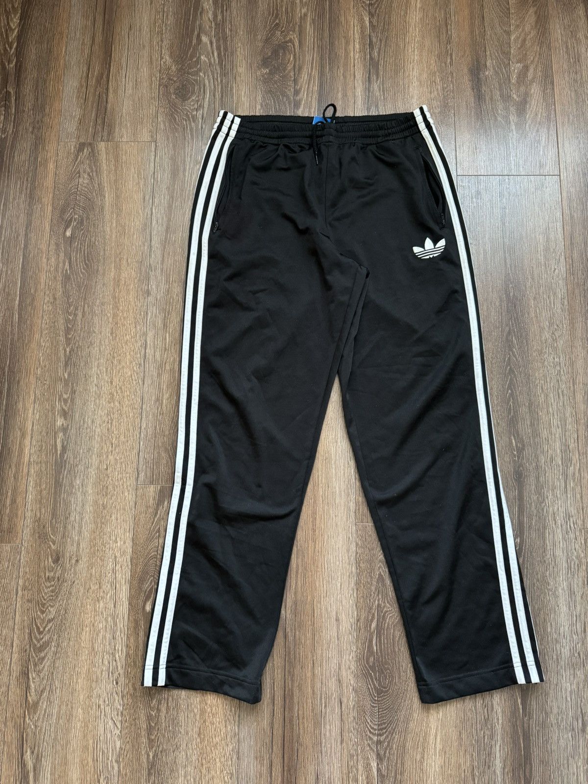 Adidas Adidas Classic Men's Black relaxed fit medium sweatsuit set tracksuit suit Size US M / EU 48-50 / 2 - 7 Thumbnail