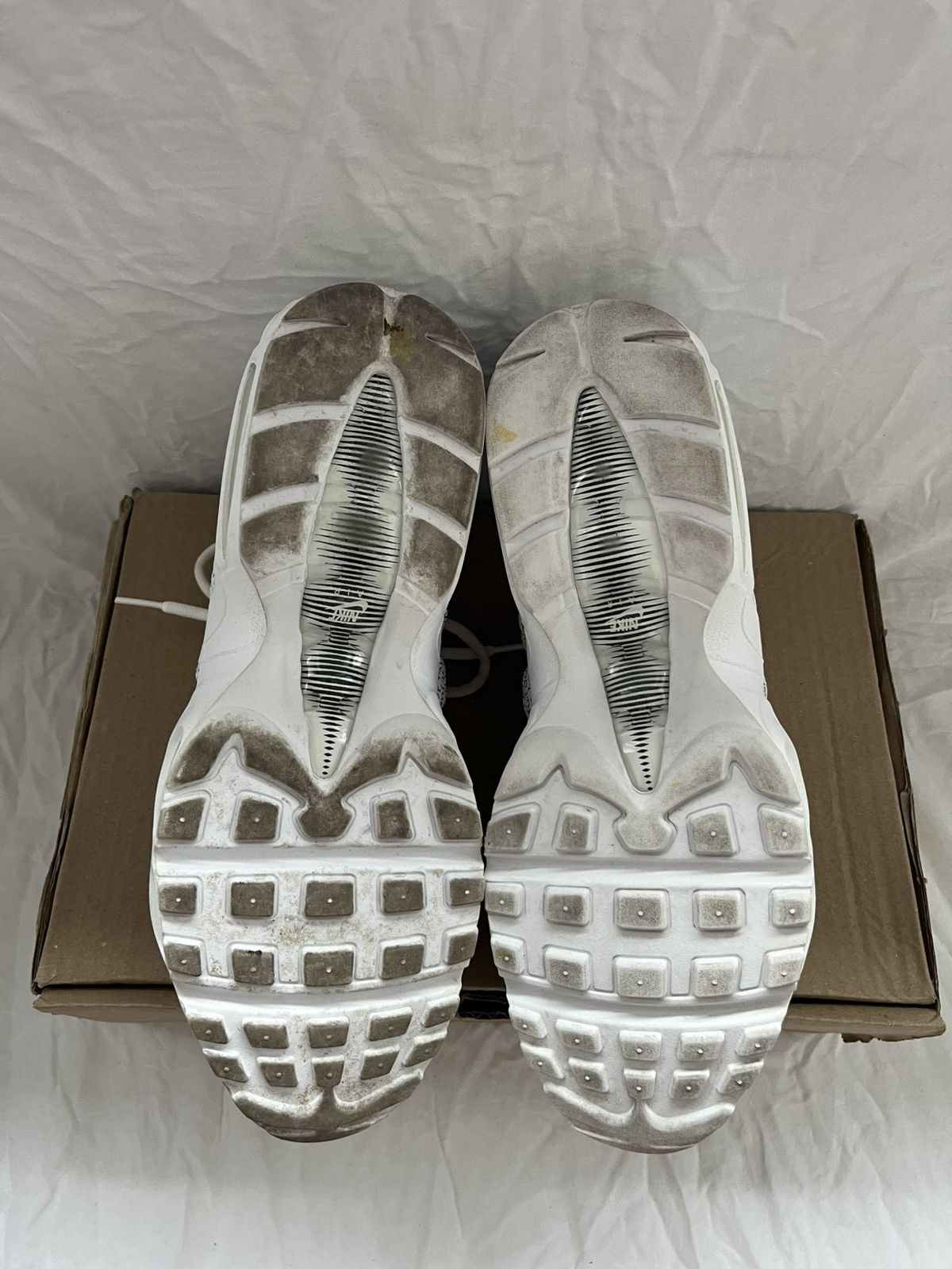 Nike Nike Air Max 95 Just Do It « Pack White »🐻‍❄️ Size US 10 / EU 43 - 5 Thumbnail