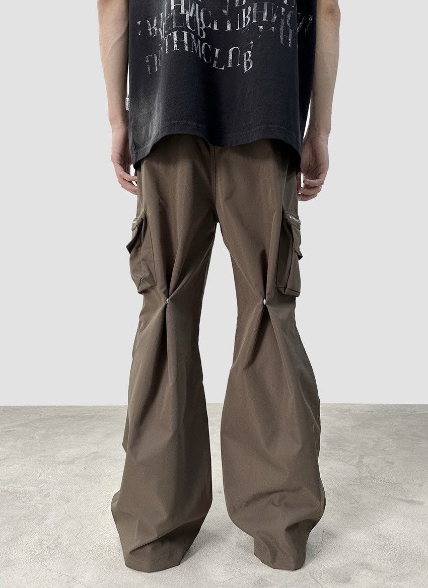 Japanese Brand × Vintage Retro punk multi-pocket pleated cargo pants Size US 32 / EU 48 - 3 Thumbnail