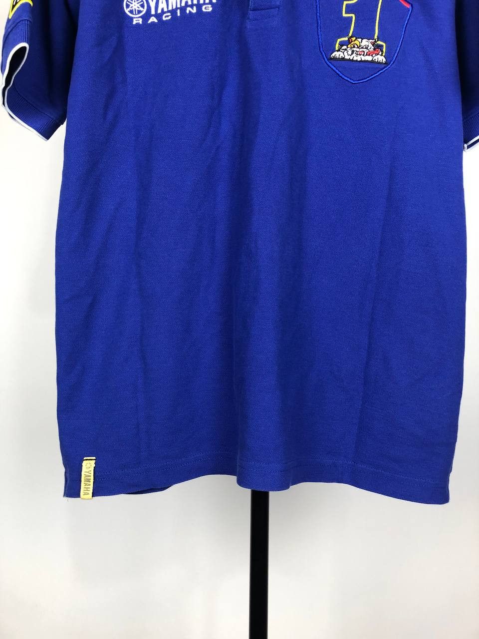 Yamaha YAMAHA RACING POLO T-SHIRT VALE 46 BLUE SIZE M Size US M / EU 48-50 / 2 - 3 Thumbnail