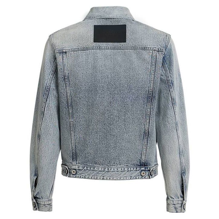 Jil Sander JIL SANDER Diagonal Antartic Denim Jacket New & Authentic (M Size US L / EU 52-54 / 3 - 2 Thumbnail