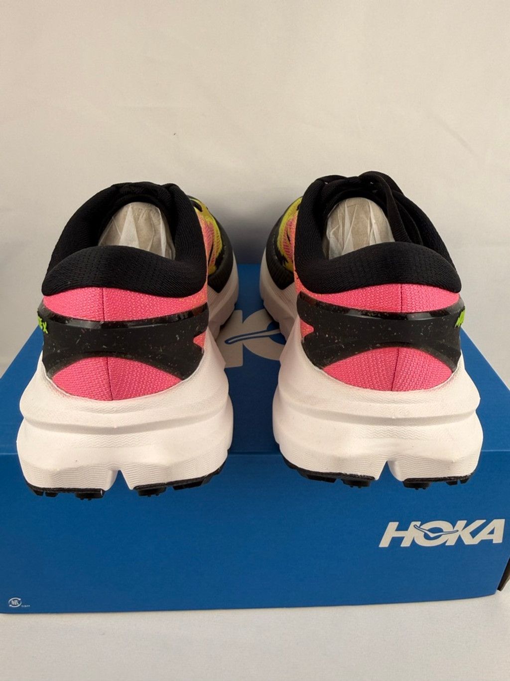 Hoka Men's Hoka Mafate X Athletic Shoes 8 Yellow Pink Size US 8 / EU 41 - 10 Thumbnail