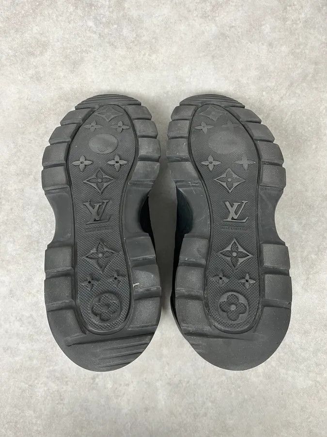 Louis Vuitton Louis Vuitton X NBA Black Leather Boots Size US 12.5 / EU 45-46 - 6 Thumbnail
