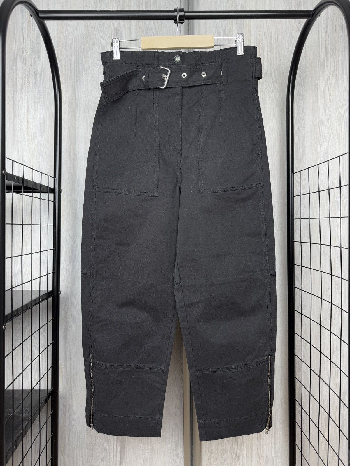 Other Myths Baggy Wide Japanese Style Belted Cotton pants size 40 Size 27" / US 4 / IT 40 - 2 Thumbnail