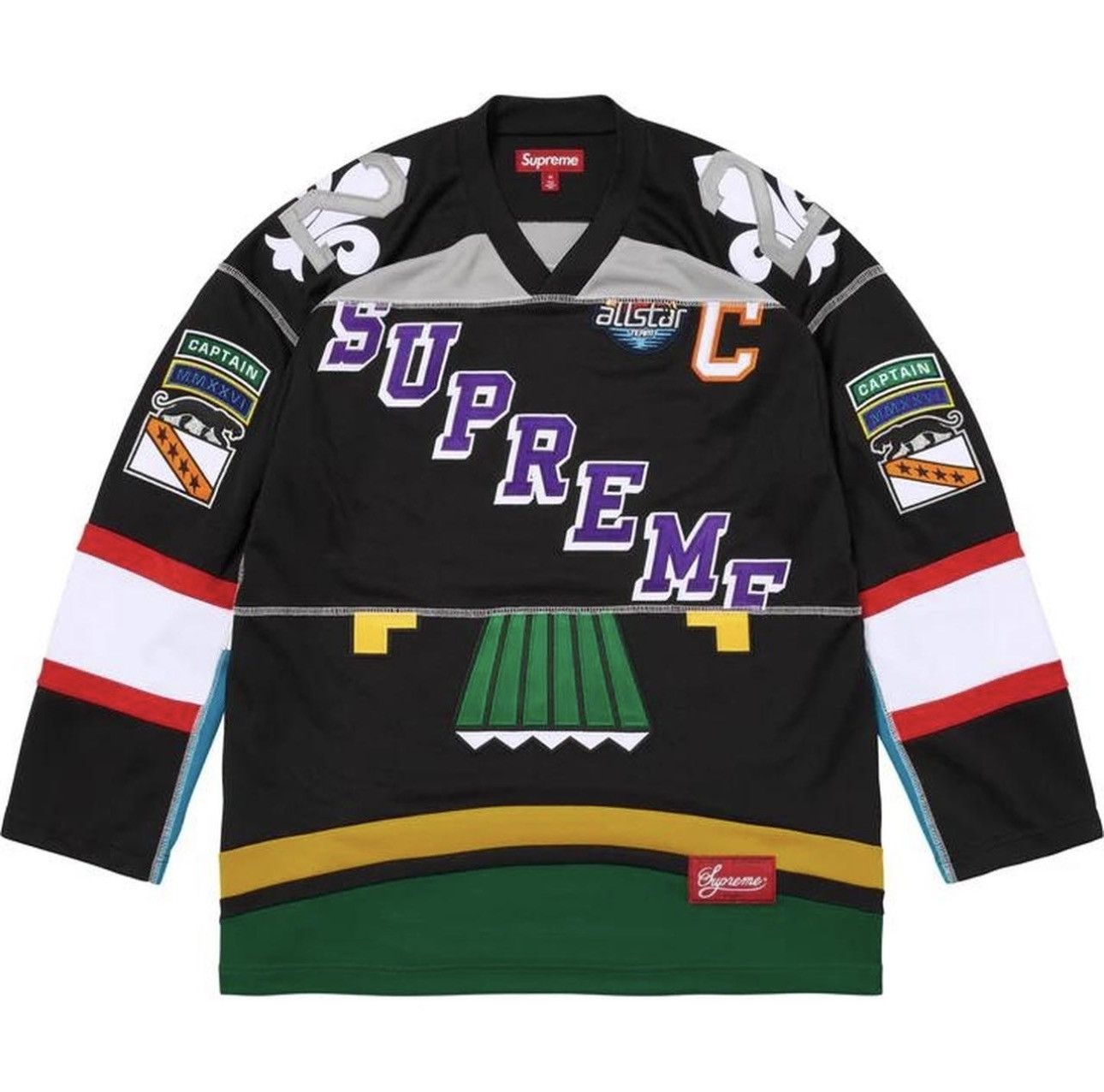 Supreme Supreme Gremlins Hockey Black Jersey | Grailed