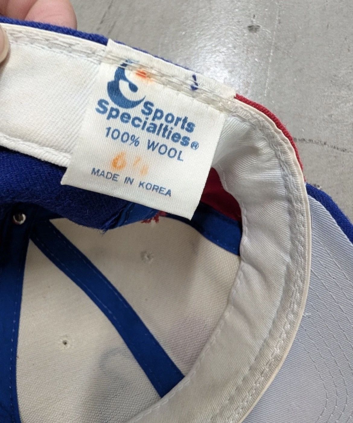 Vintage Vintage NOS Sports Specialties Montreal Expos Fitted 6 3/4 Size ONE SIZE - 5 Thumbnail
