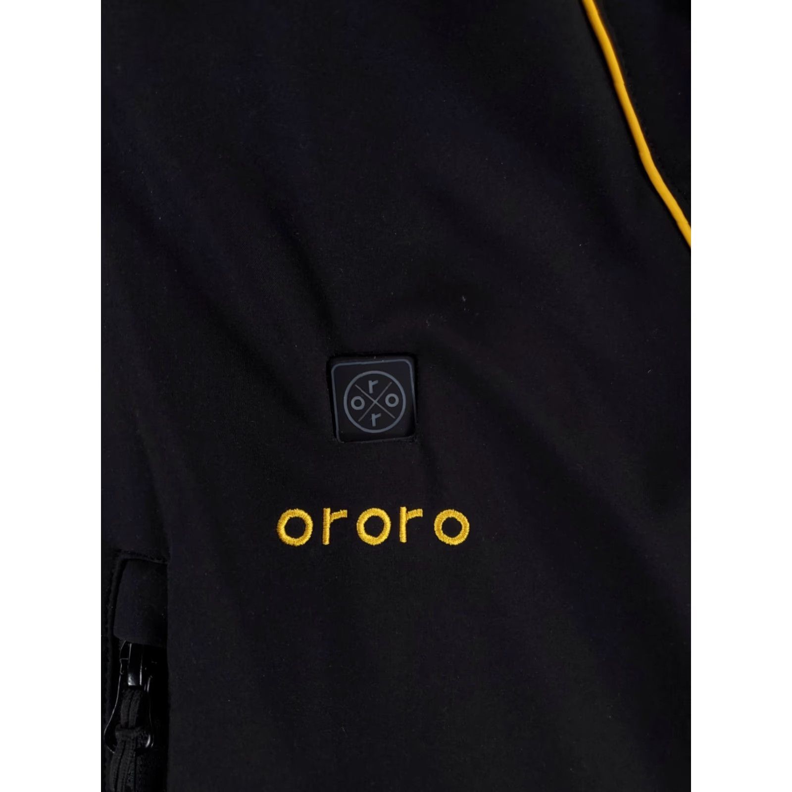 Vintage VINTAGE Ororo Heated Apparel Jacket Coat Black Long Sleeve Working w/ Battery Mens M Size US M / EU 48-50 / 2 - 2 Thumbnail
