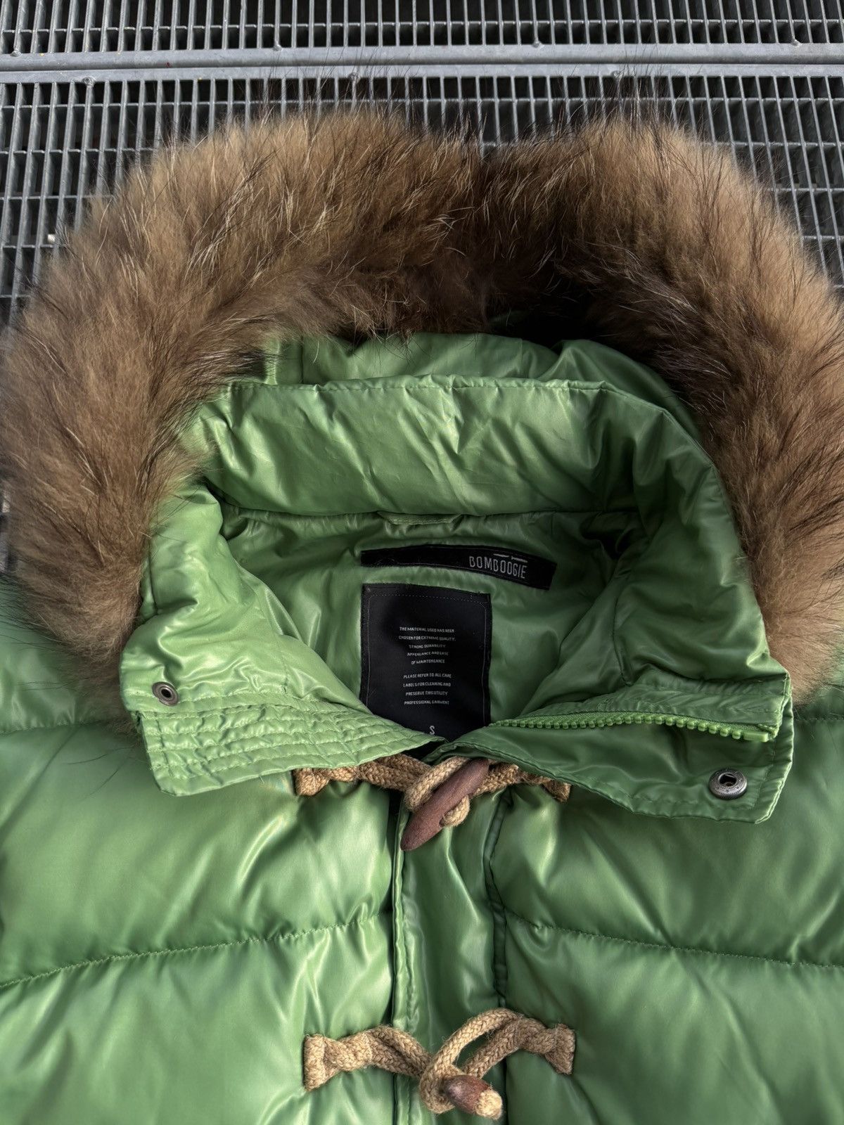 Bomboogie Streetwear Bomboogie Down Fur Y2K Wooden Lockers Jacket Size US S / EU 44-46 / 1 - 4 Thumbnail