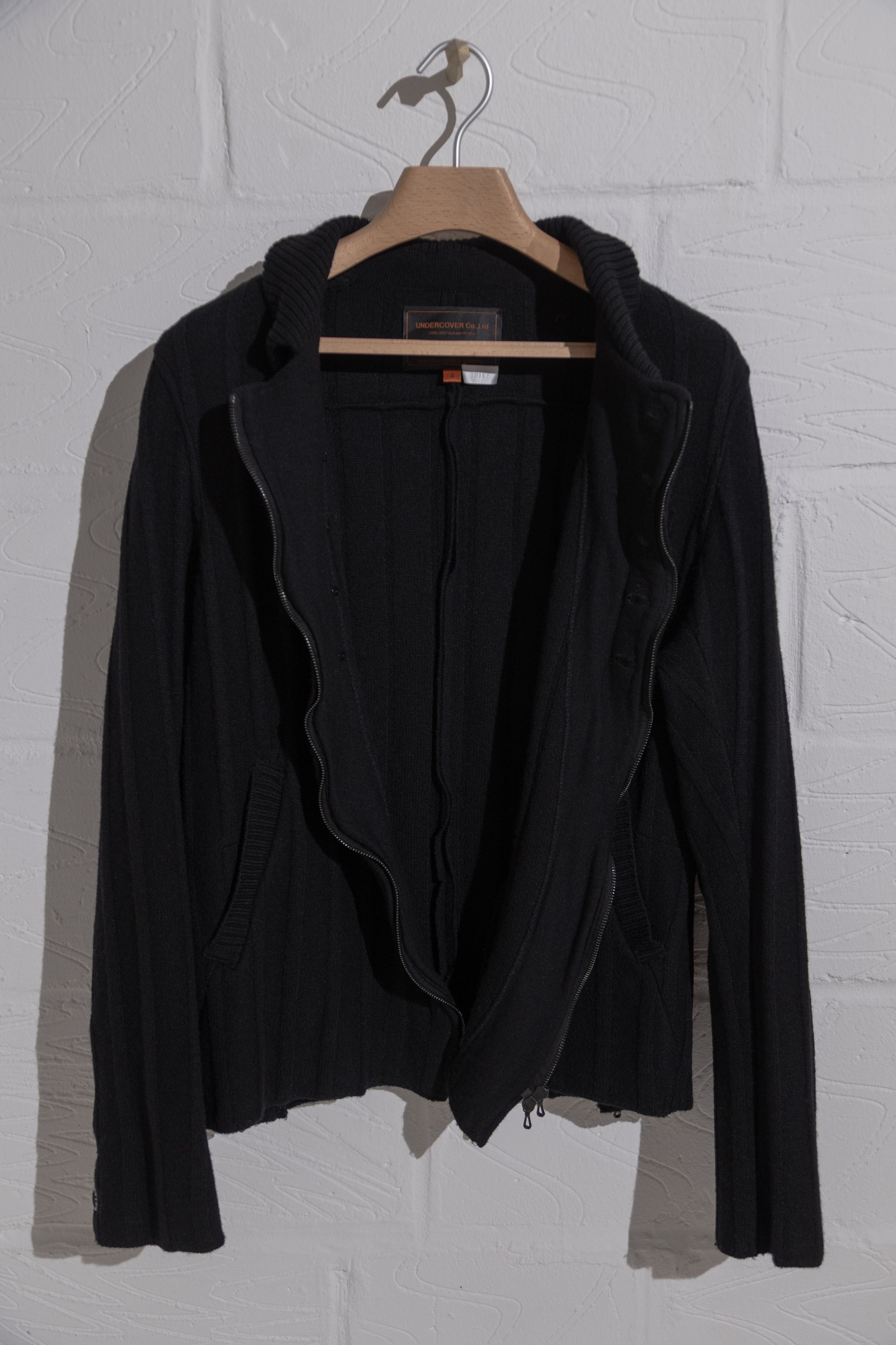 Undercover AW06/07 'But Beautiful V Guru Guru' Knit Wool Jacket, Size 3 Size US L / EU 52-54 / 3 - 5 Thumbnail